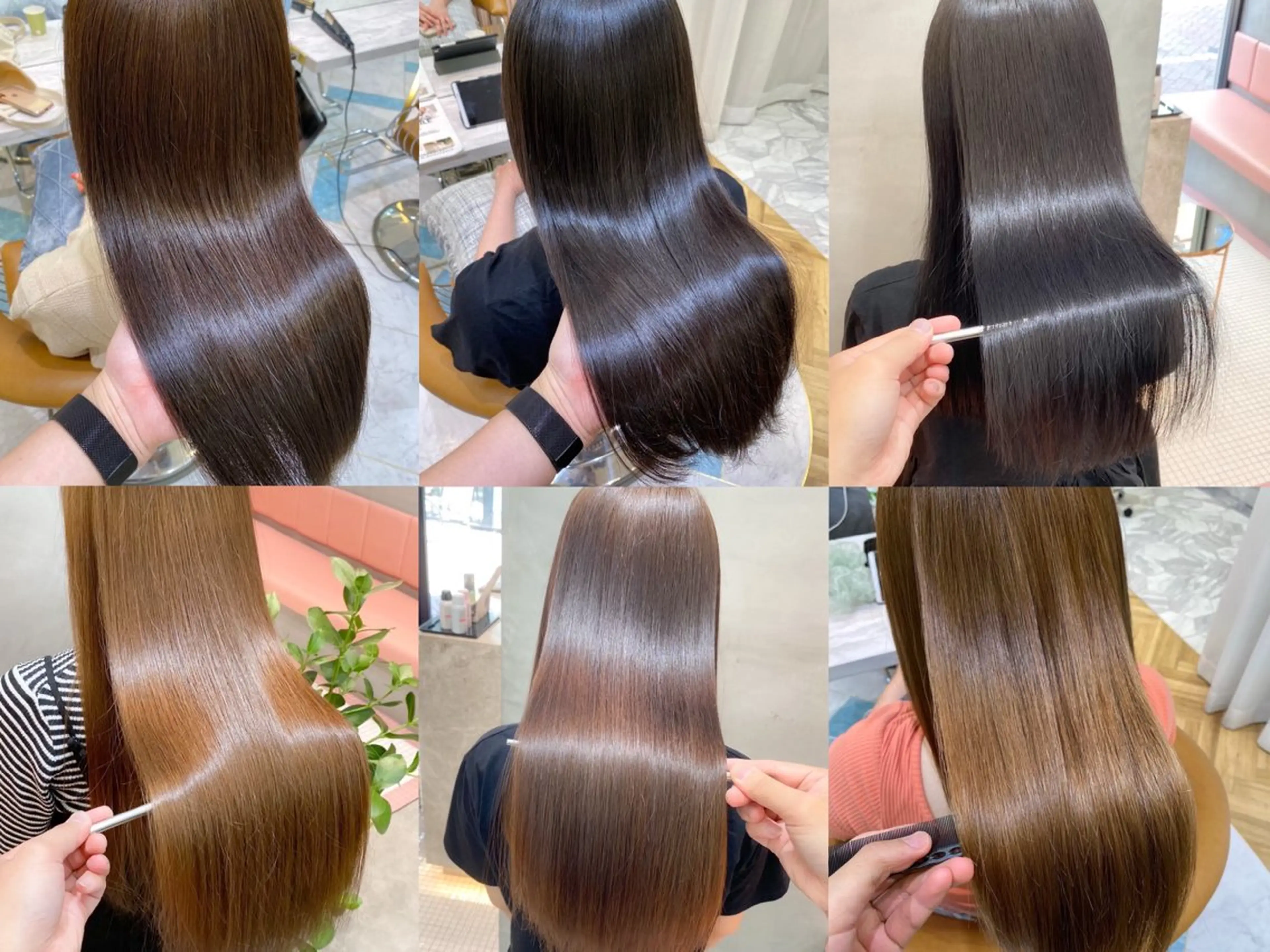 ロング カラー カット 縮毛矯正 トリートメント 美髪❣️縮毛矯正/ 髪質改善✨/山本のヘアスタイル