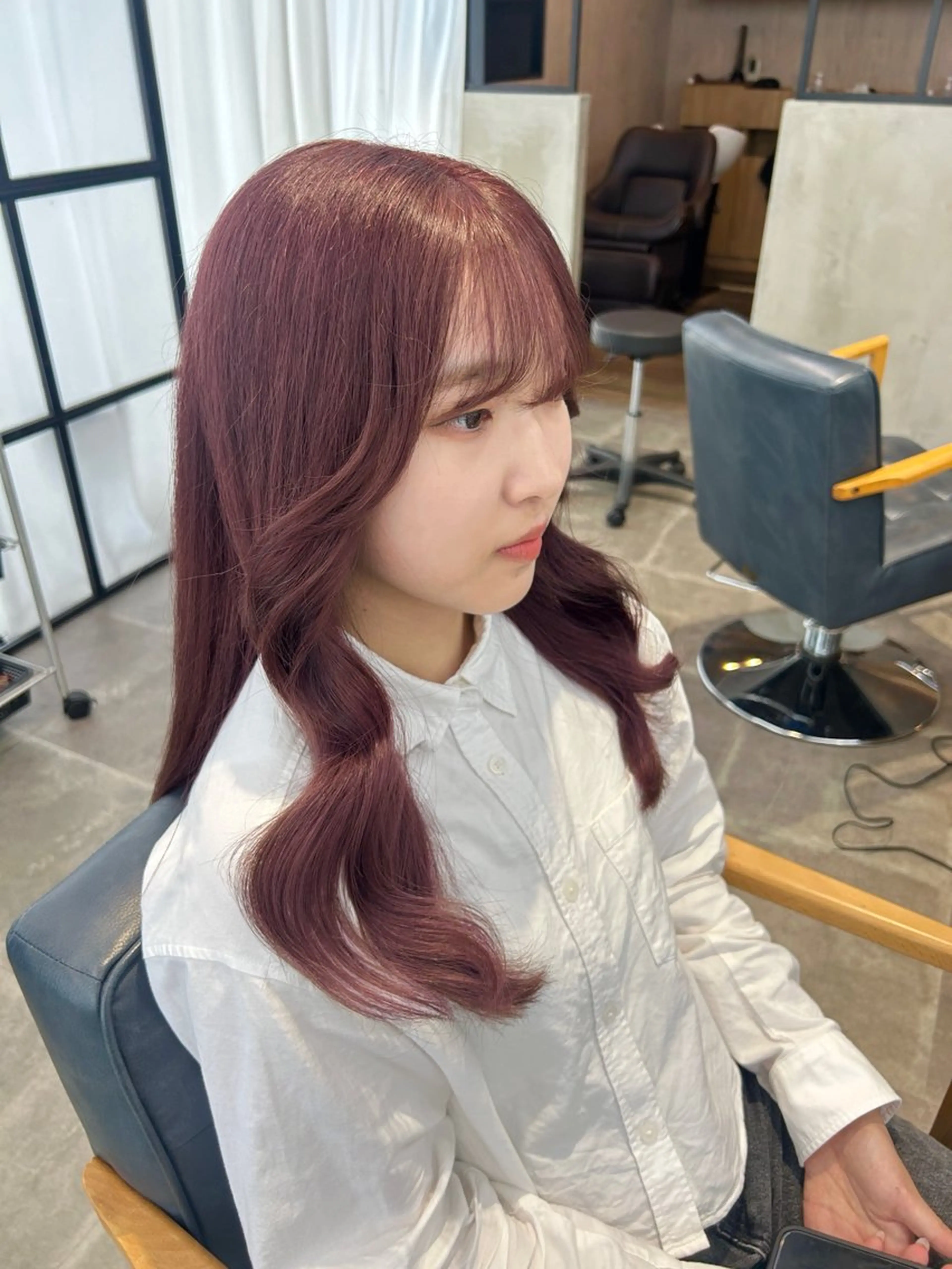 ロング カラー newi梅田🫧韓国 ヘア🫧sakiのヘアスタイル