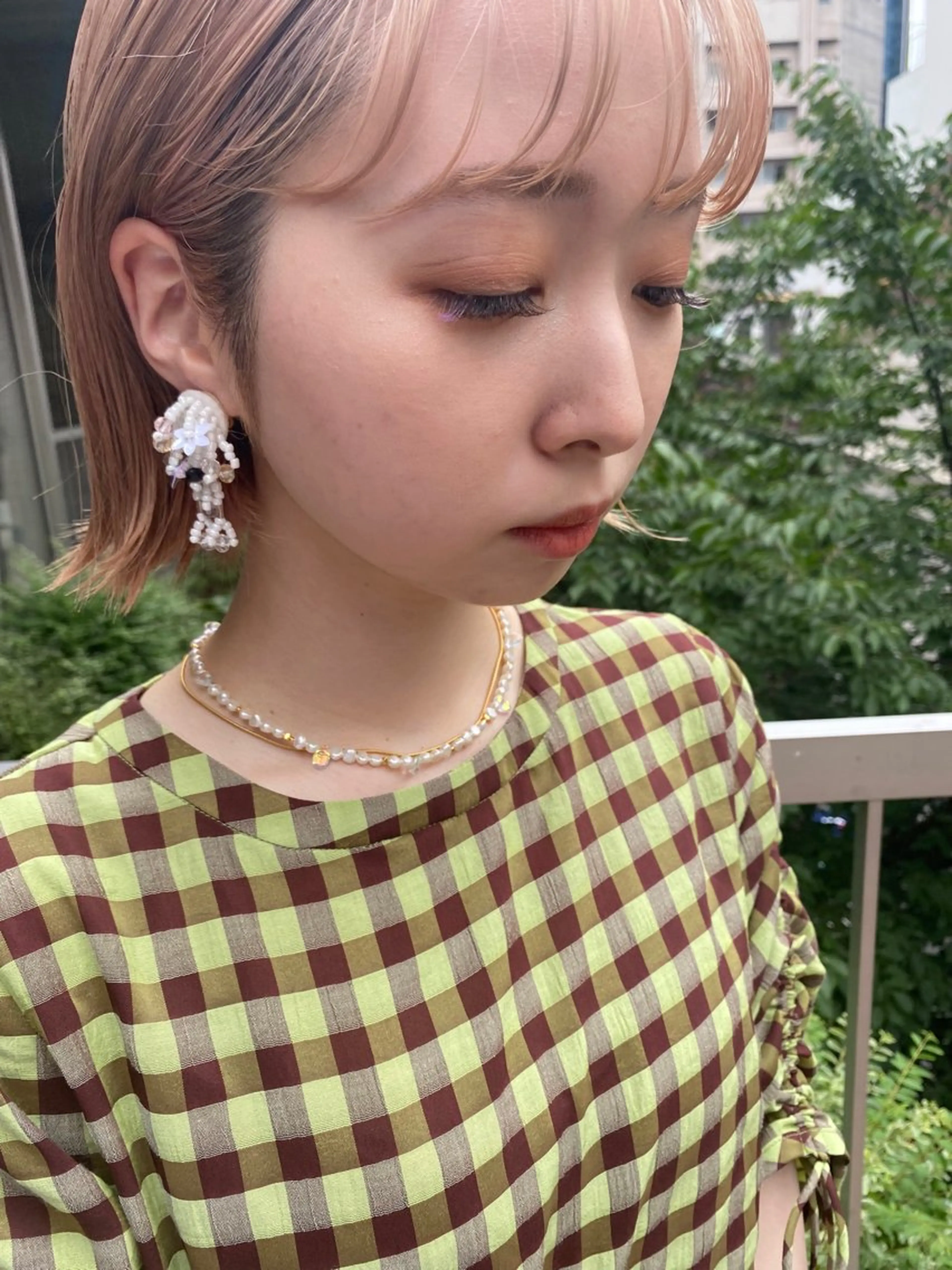 ショート カット 【美ボブ. カラー】midoのヘアスタイル