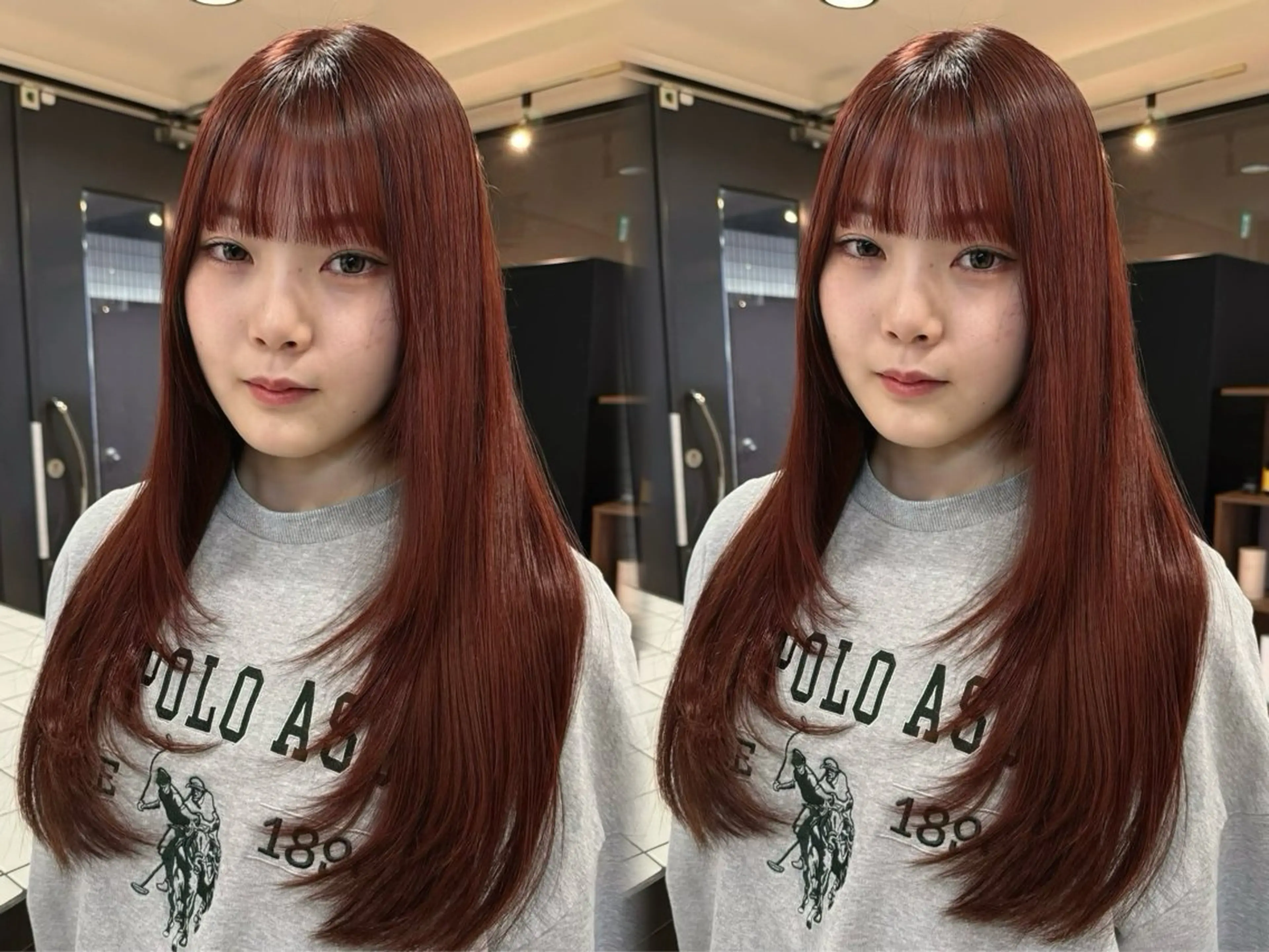 ロング ロングレイヤー レイヤーカット ロング 宮嶋 蓮のヘアスタイル