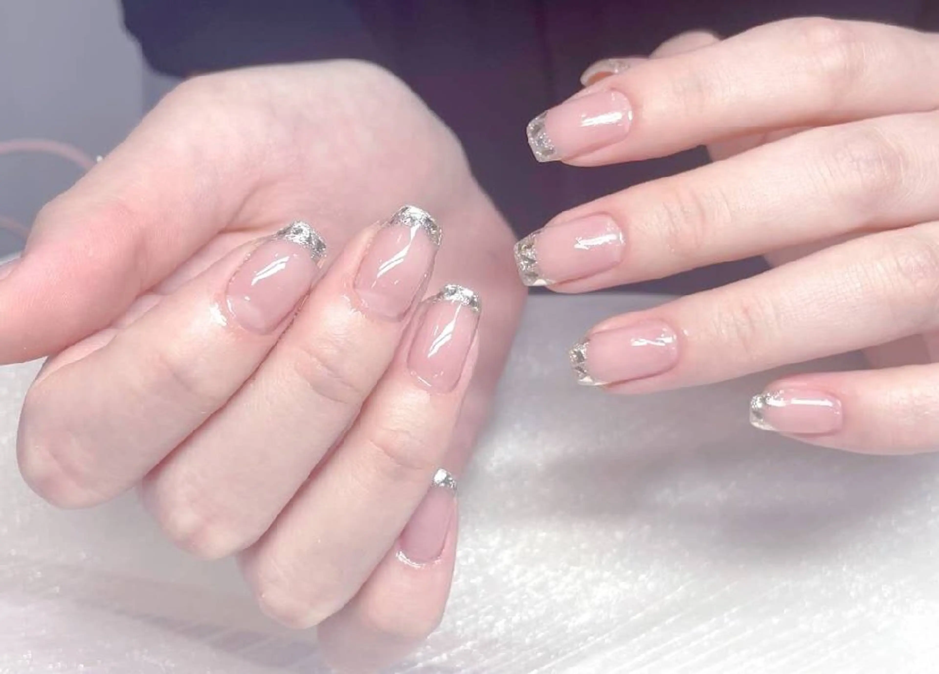 🎀 大人綺麗★ガラスフレンチミラーフレンチ🍒の写真