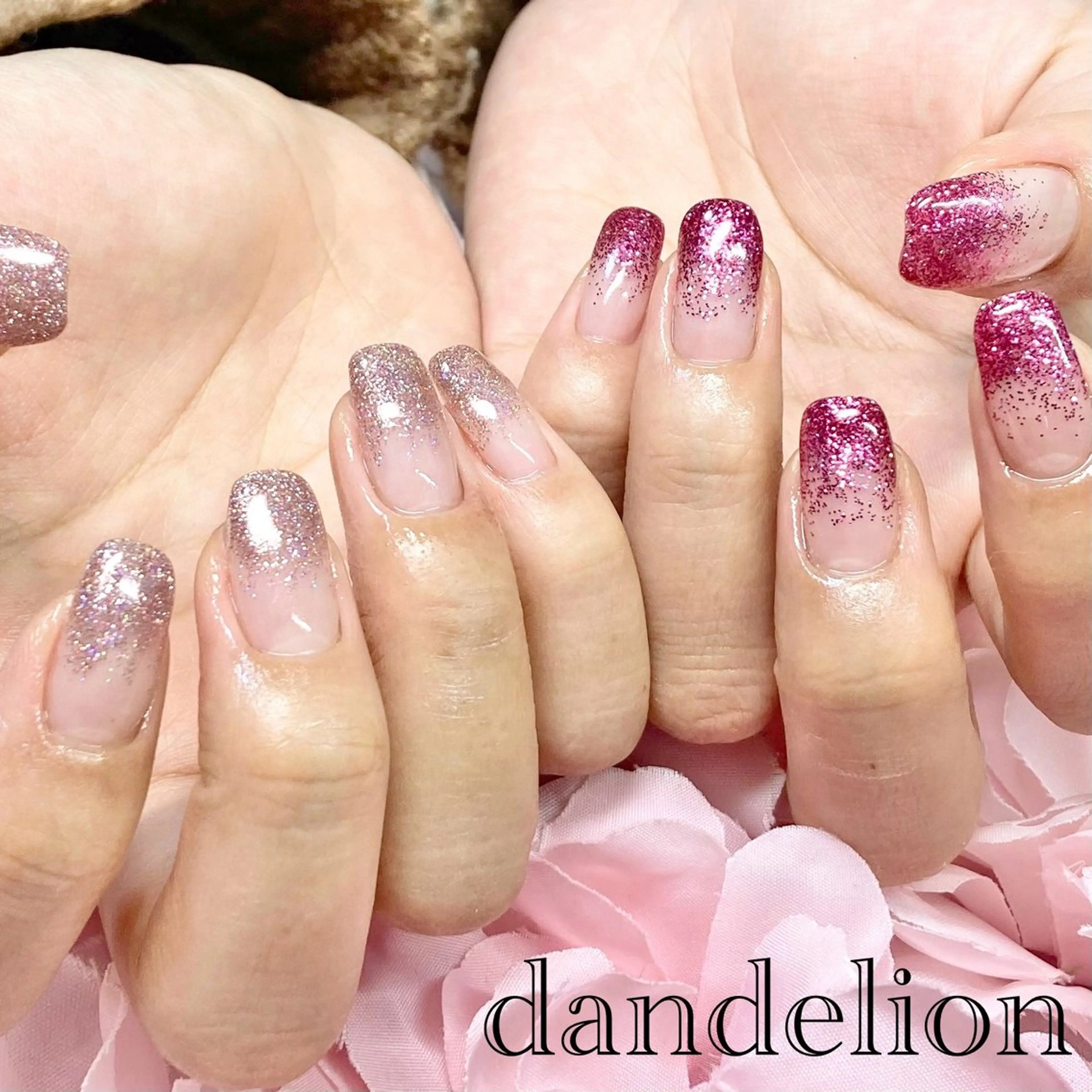 ネイル ハンドネイル ハンドケア dandelion ダンデライオンのネイルデザイン