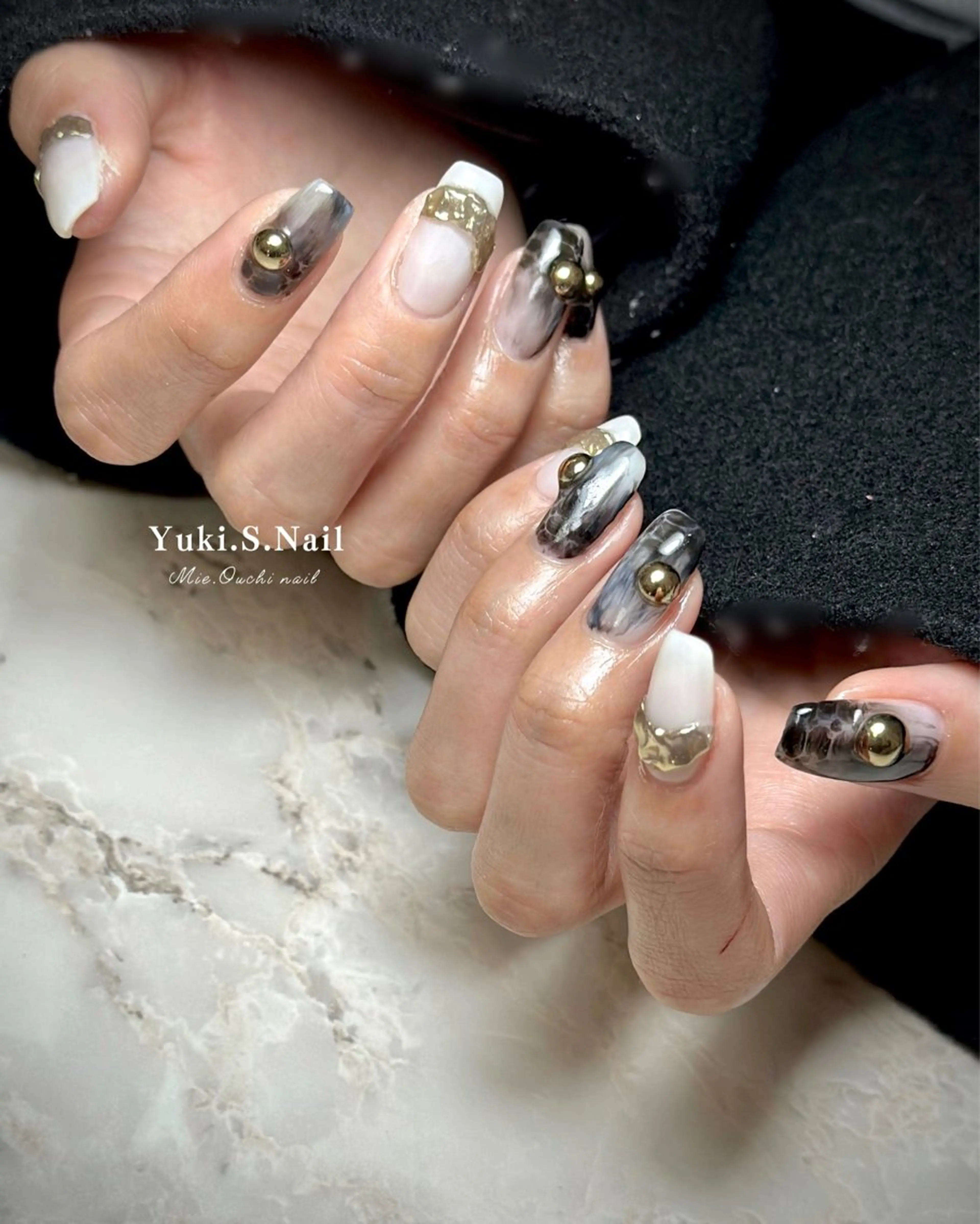 ミディアム ハンドネイル Yuki S.Nailのネイルデザイン