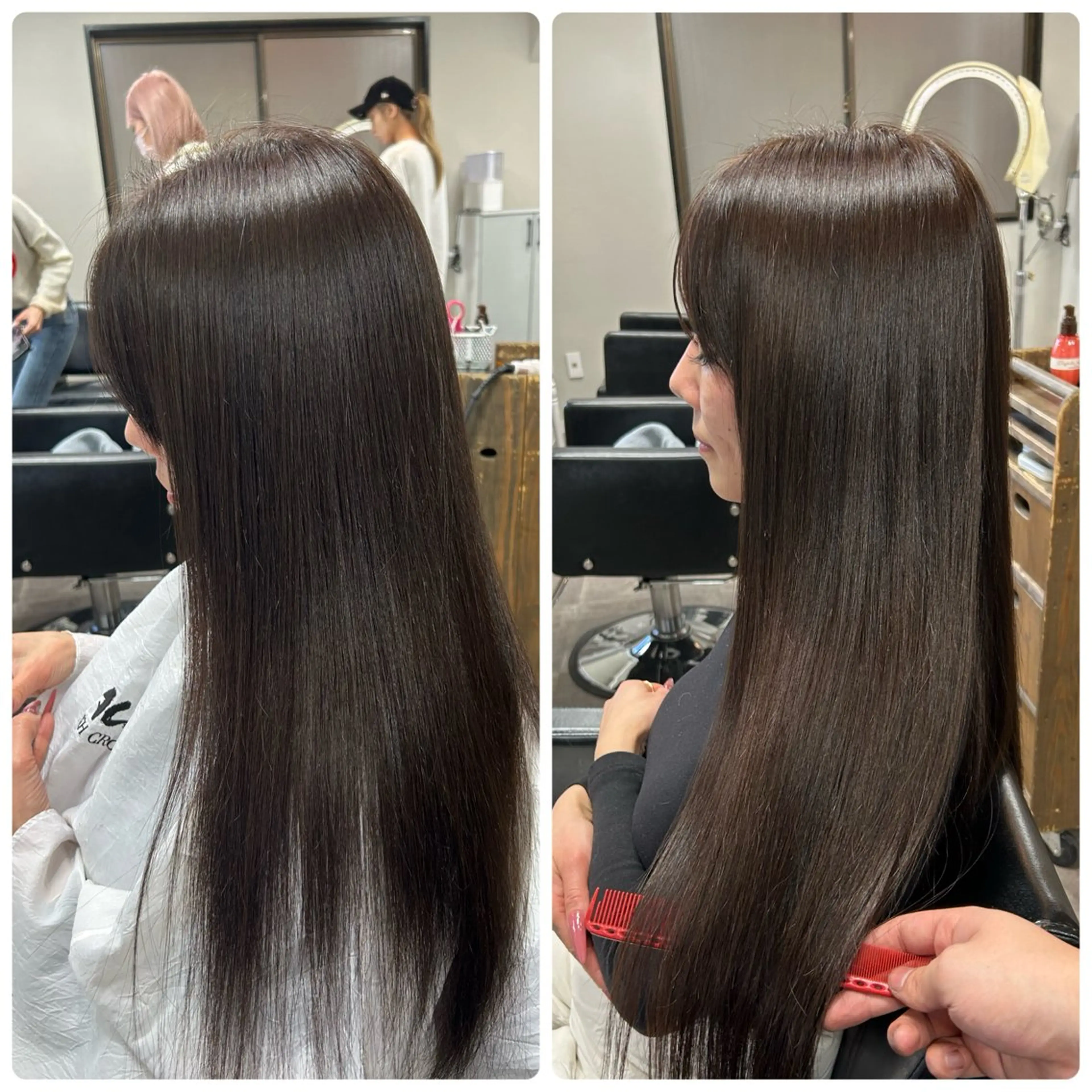 【💜最高級レミー毛💜】エクステ40枚の写真