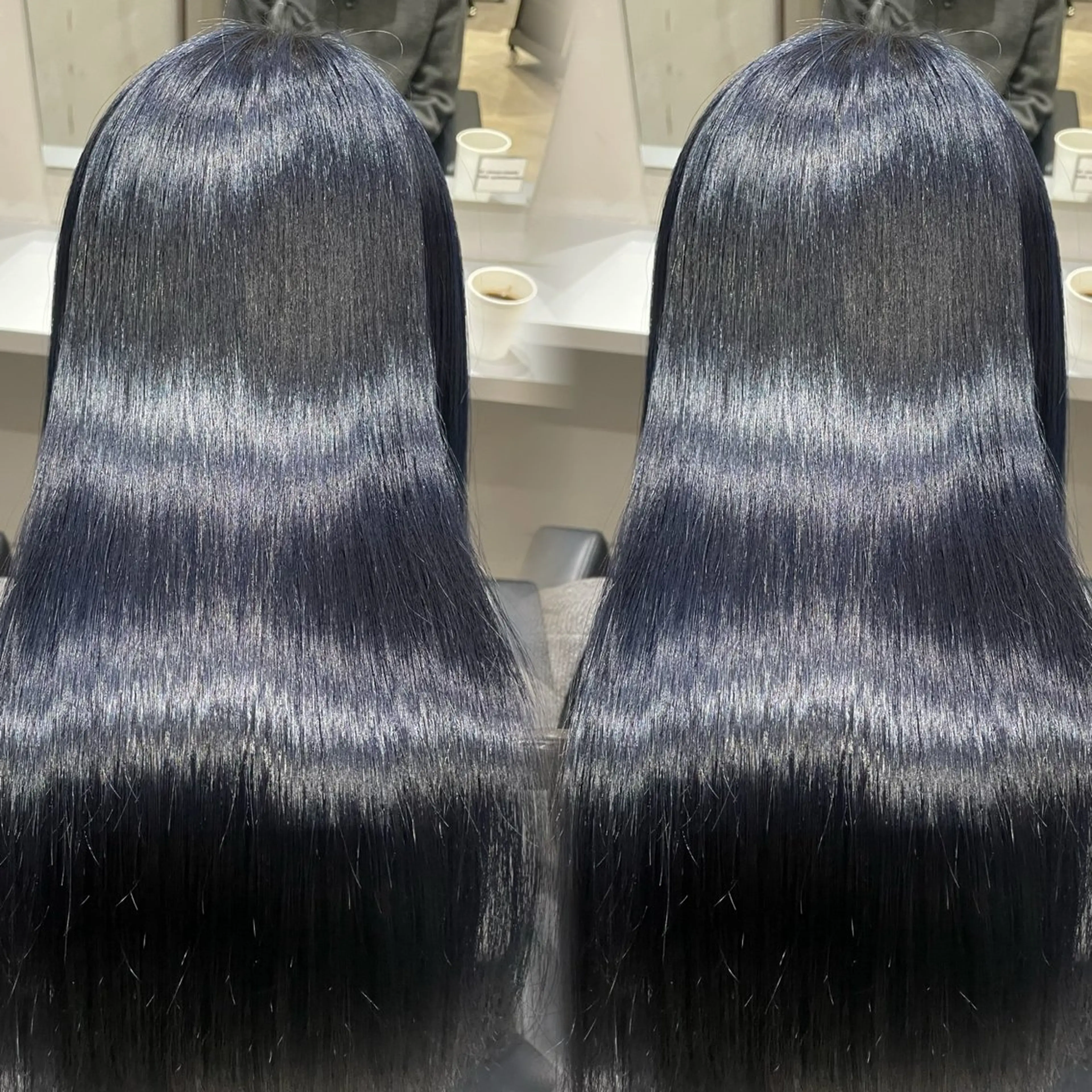 ロング カット ヘアカラー トリートメント 髪質改善×透明感× 艶髪🥀HIYORIのヘアスタイル