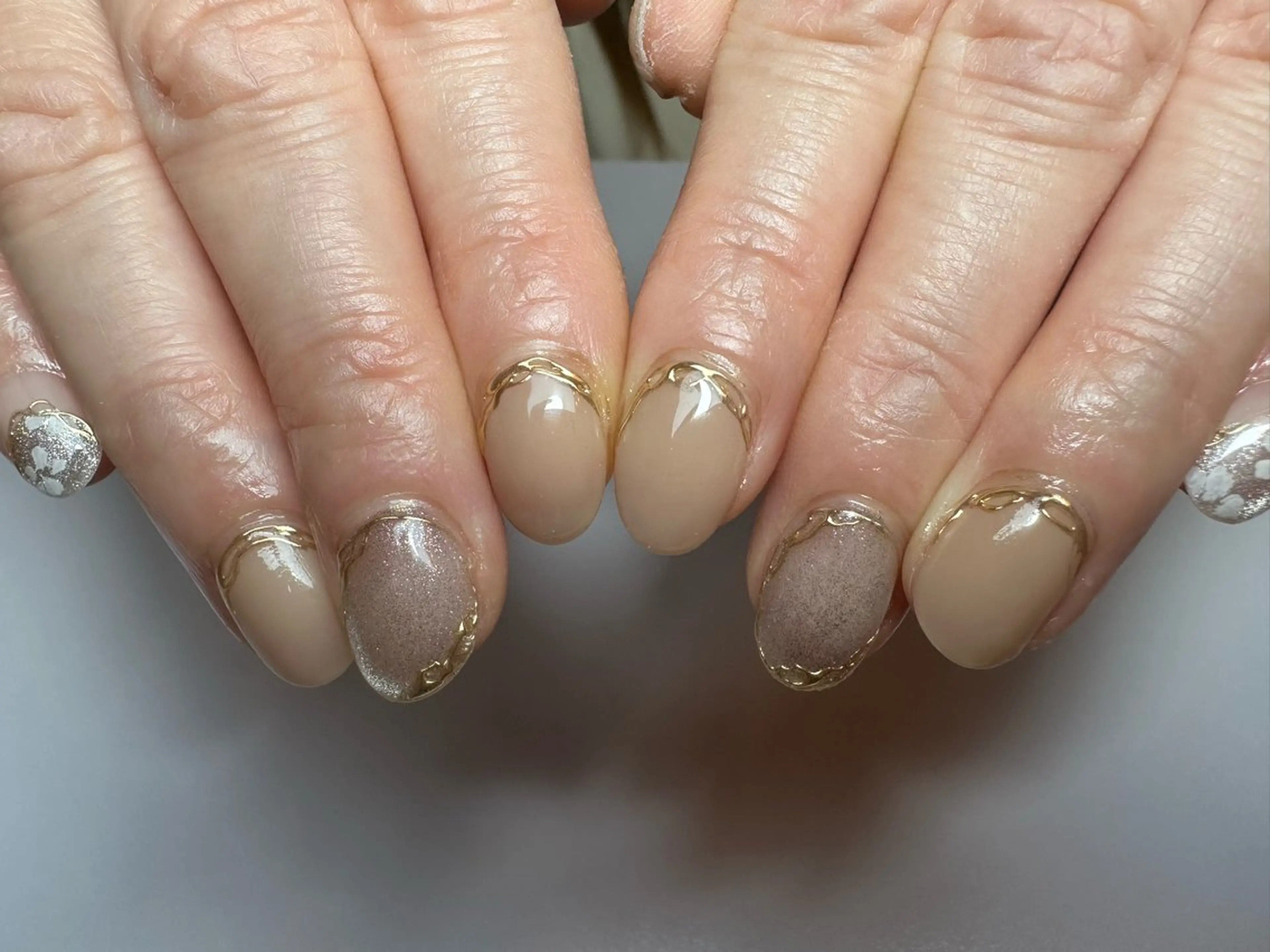 ショート shandy nailのネイルデザイン
