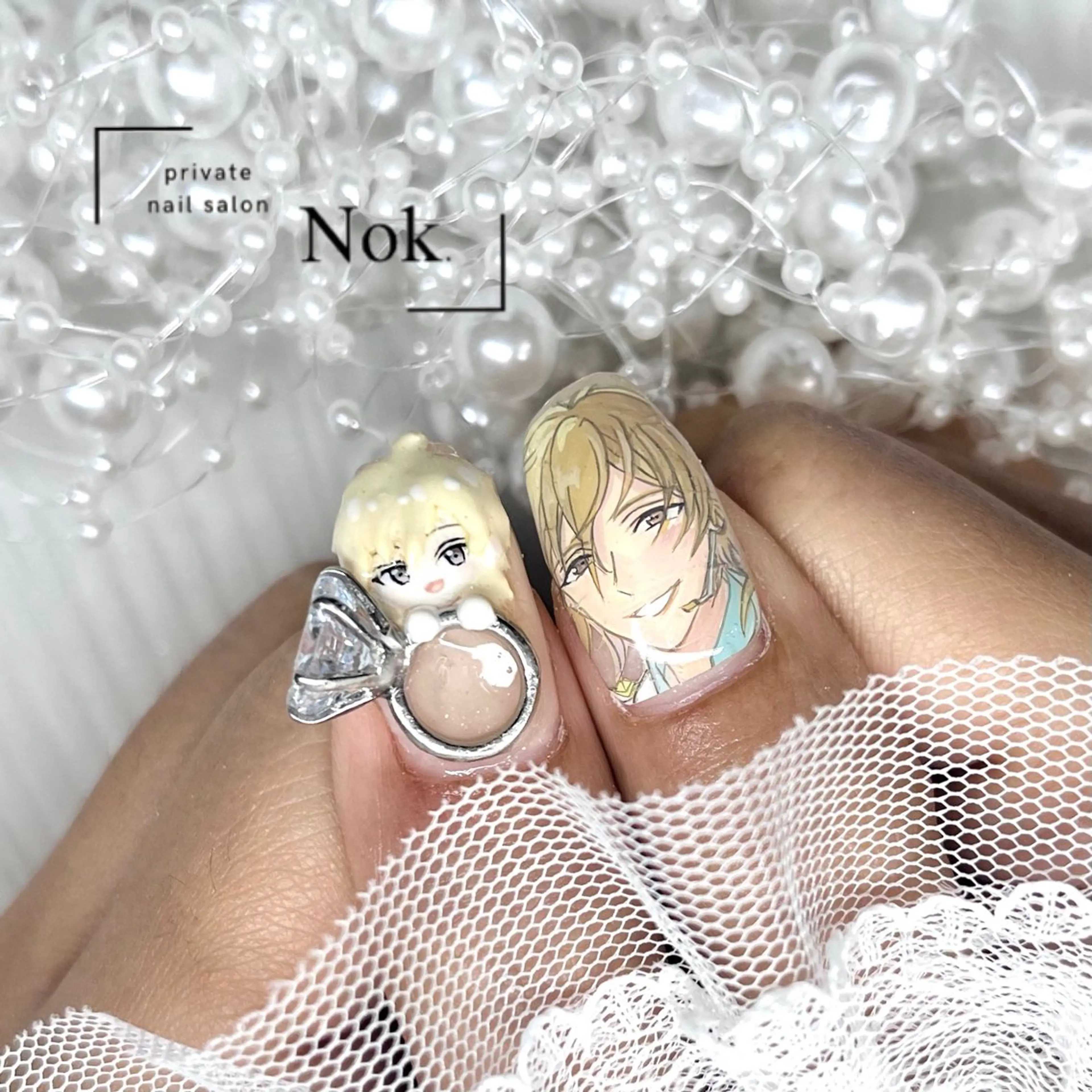 ネイル ハンドネイル 池袋痛ネイル Nok. 渡辺のネイルデザイン