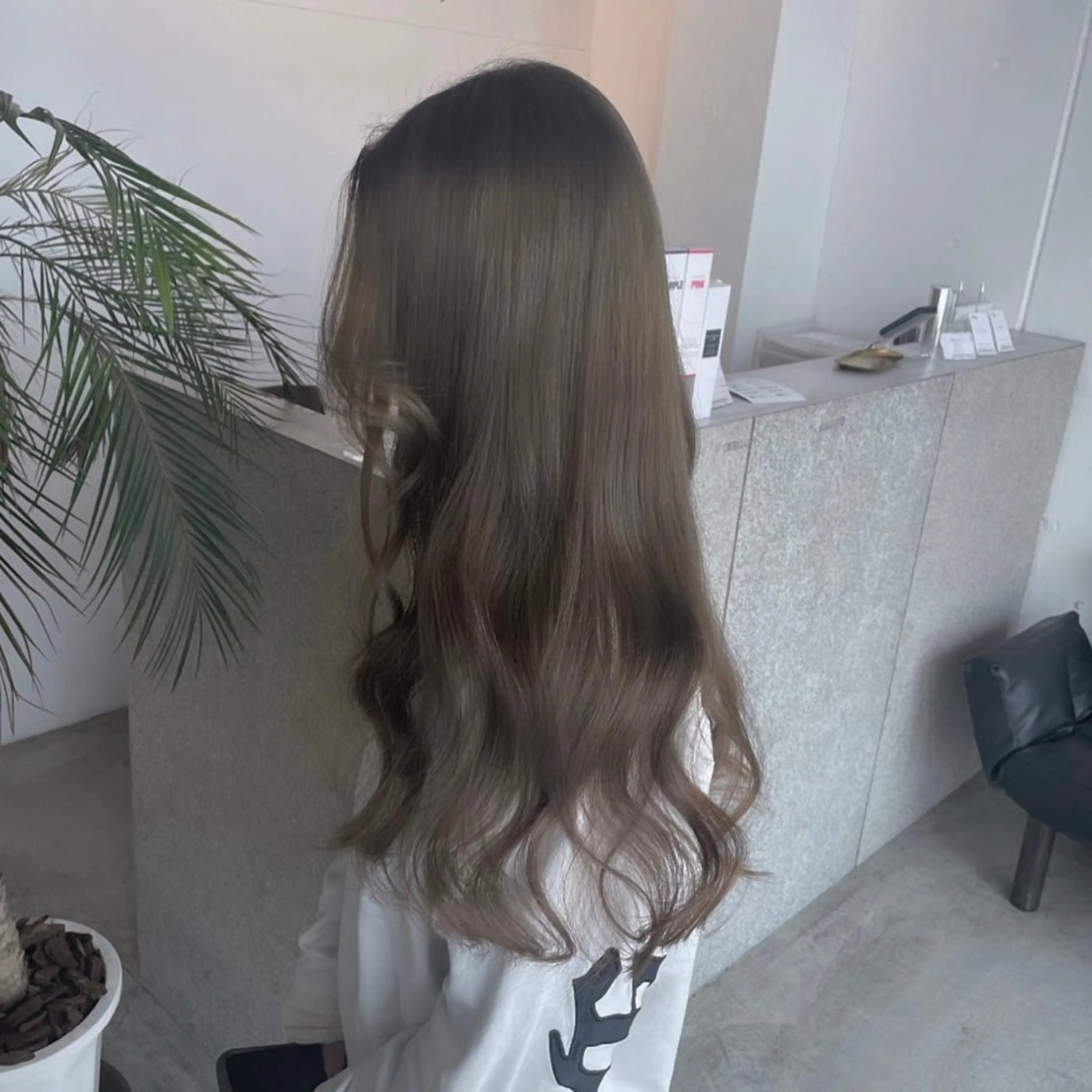 ロング 道場 聡夏のヘアスタイル