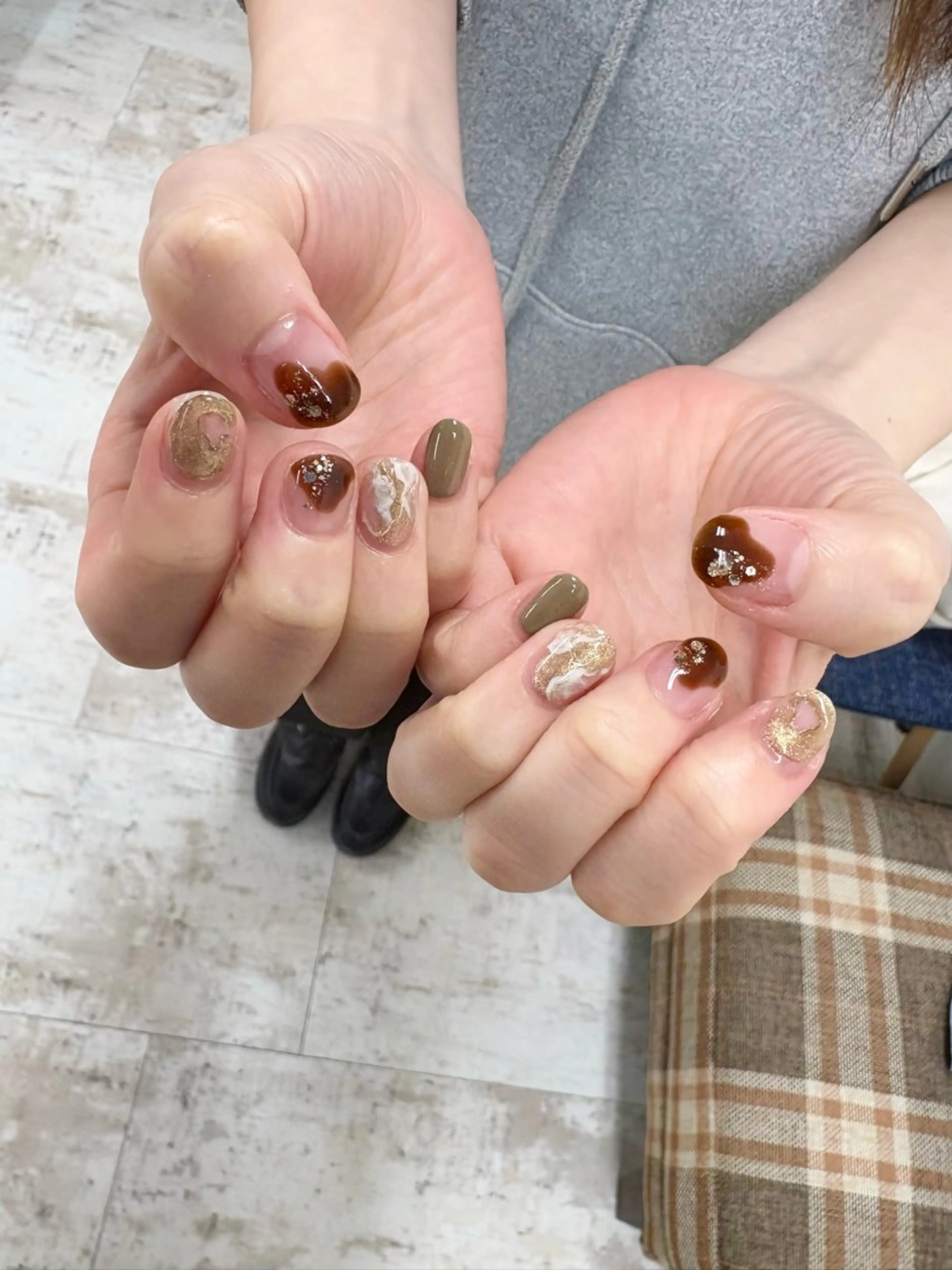 ネイル 吉田 里菜のネイルデザイン