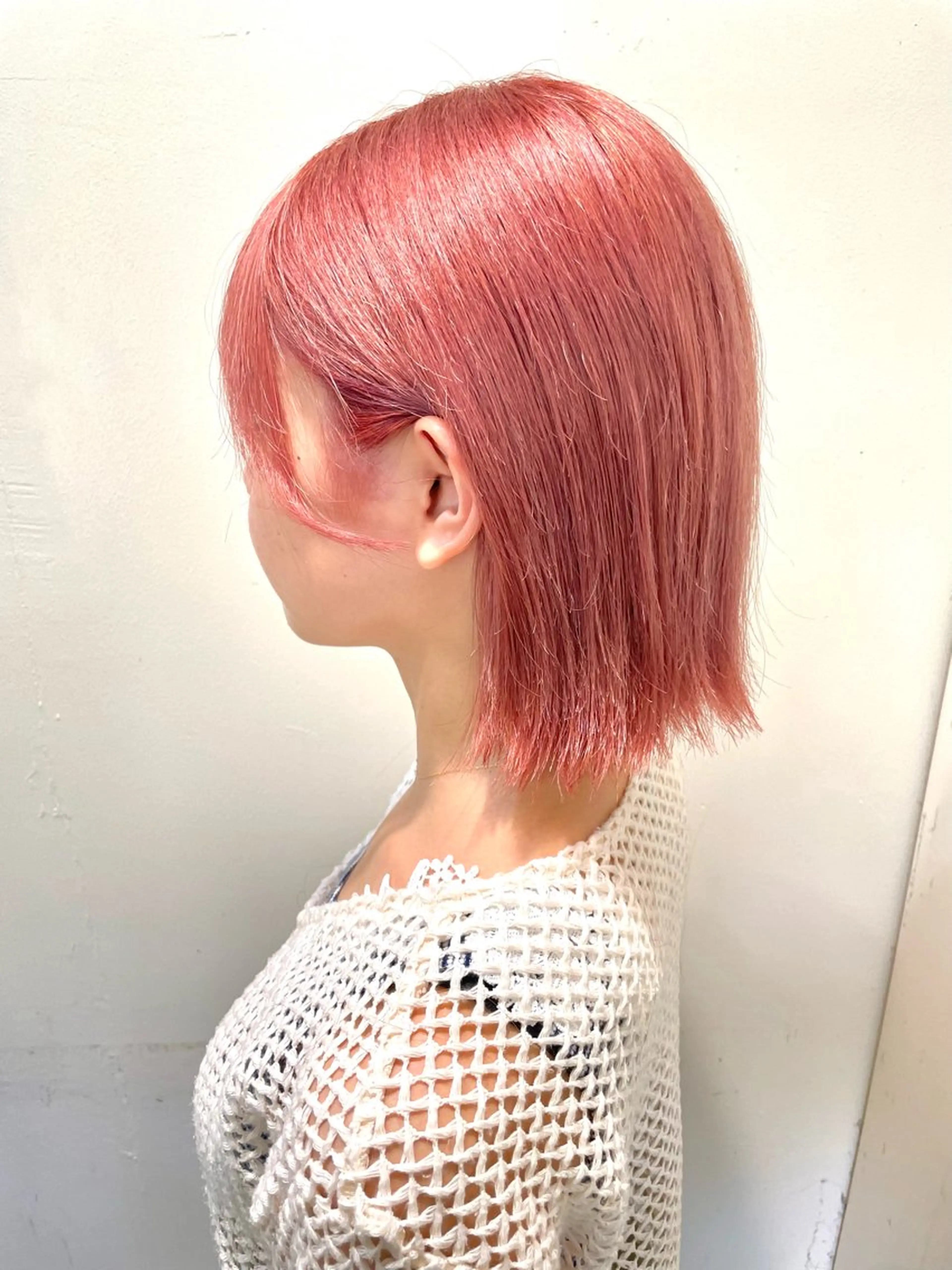 ショート カラー ブリーチ ヘアカラー トリートメント 羽田翔大/ブリーチ/ ボブカット/店長のヘアスタイル