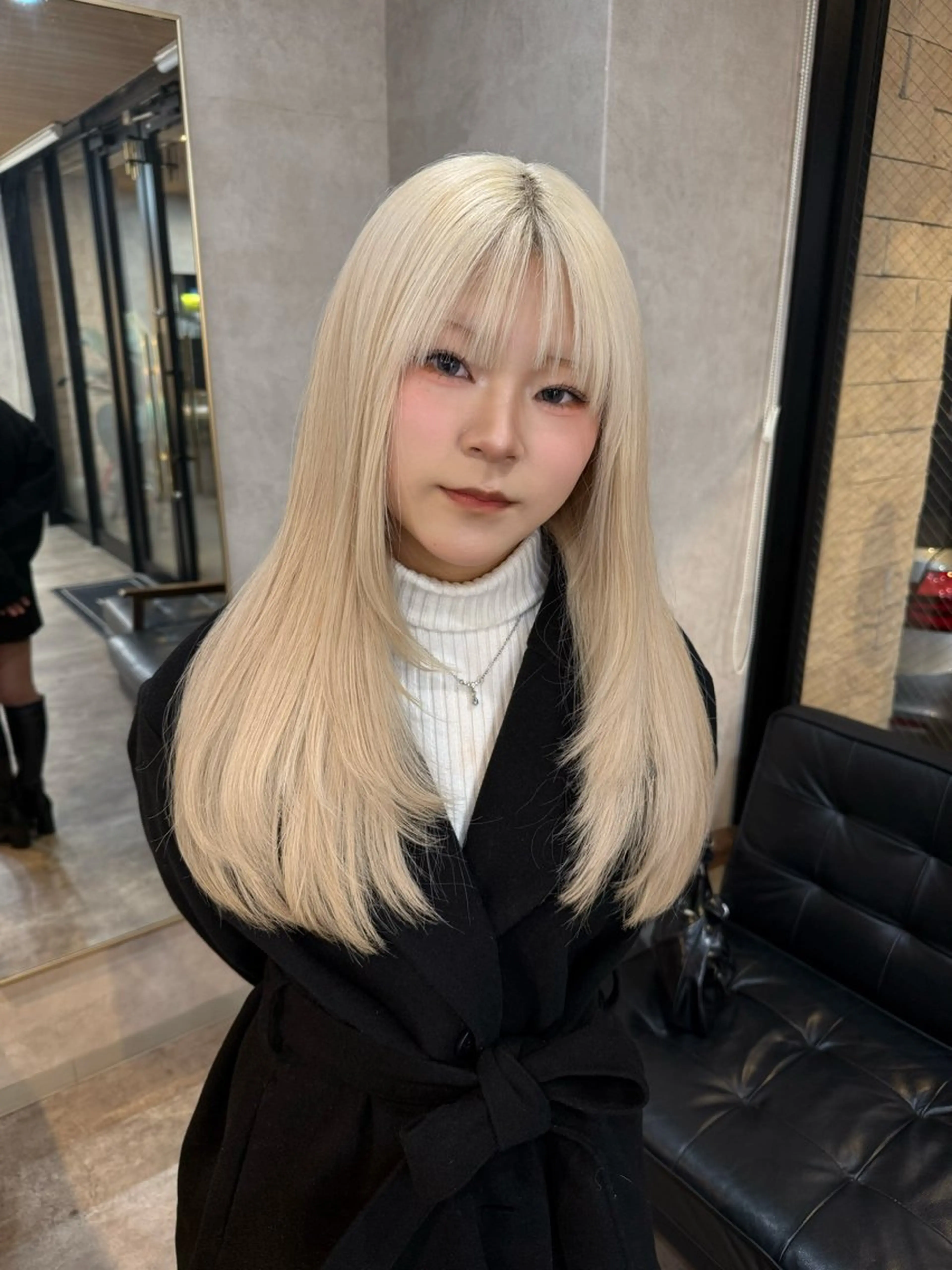 ロング ヘアカラー トリートメント RIENS aura / ayu ♡のヘアスタイル