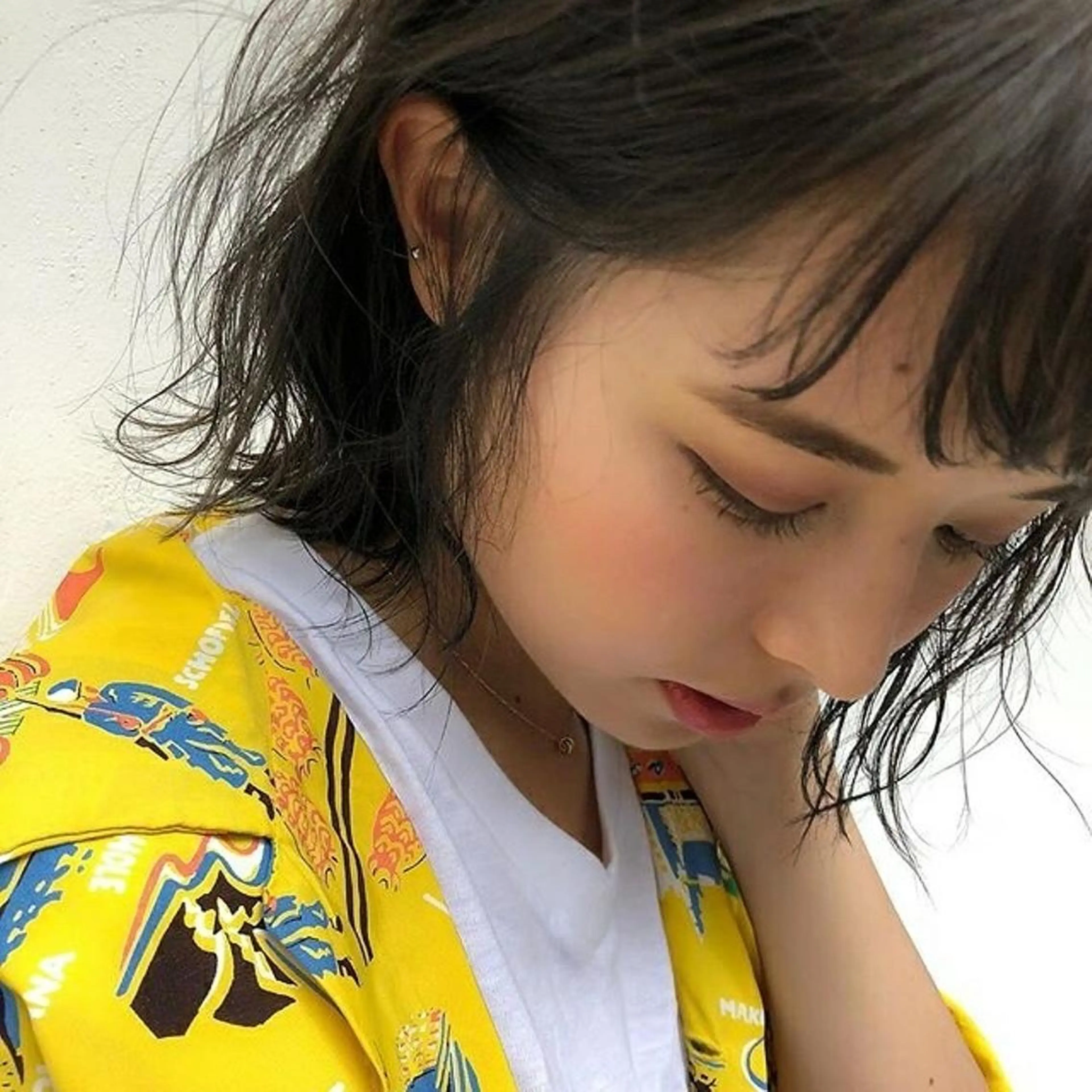 ミディアム カラー パーマ オーダー  府中のヘアスタイル