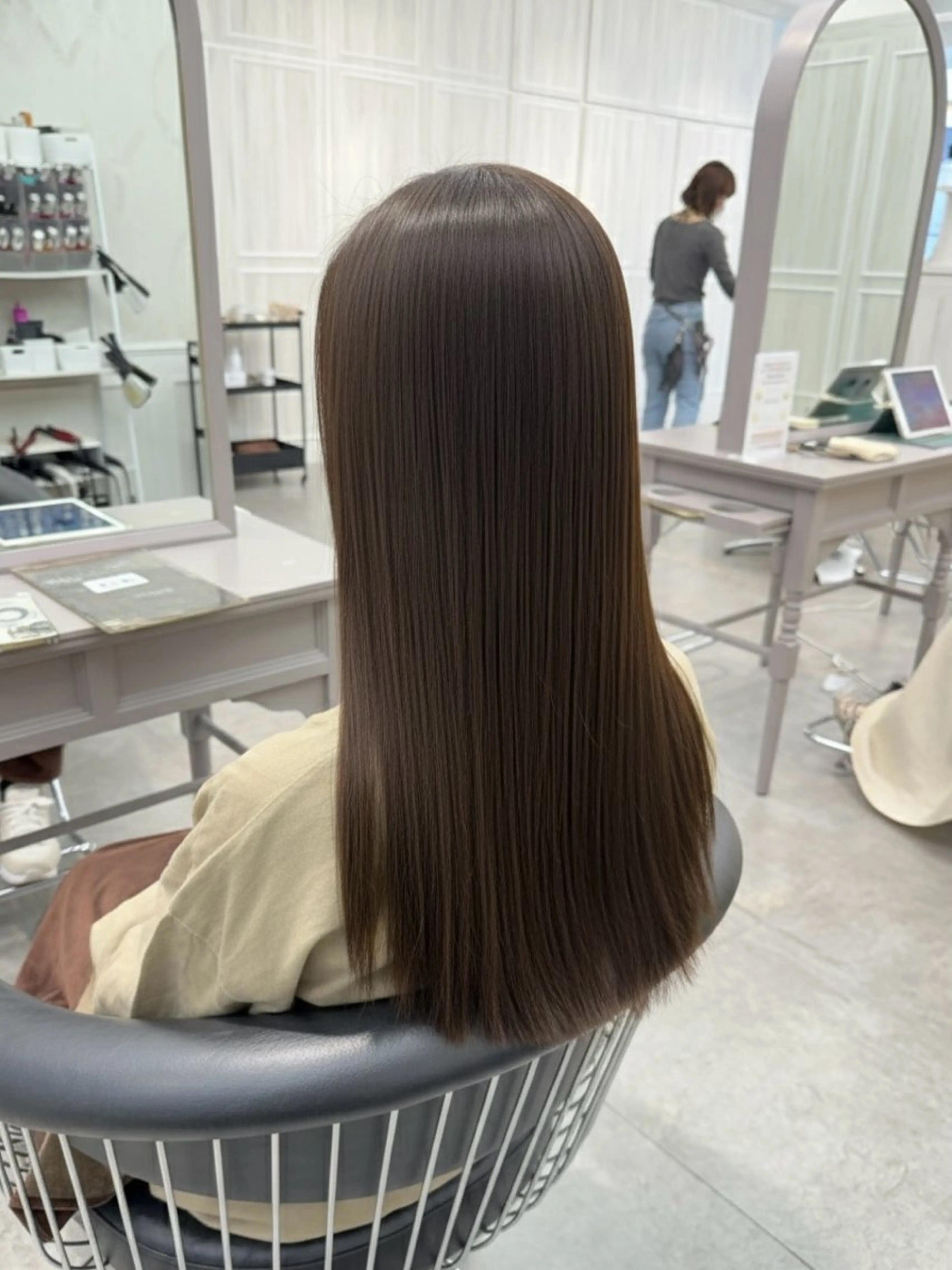 ロング 髪質改善 縮毛矯正 トリートメント 髪質改善完全特化 【天王寺】エドのヘアスタイル