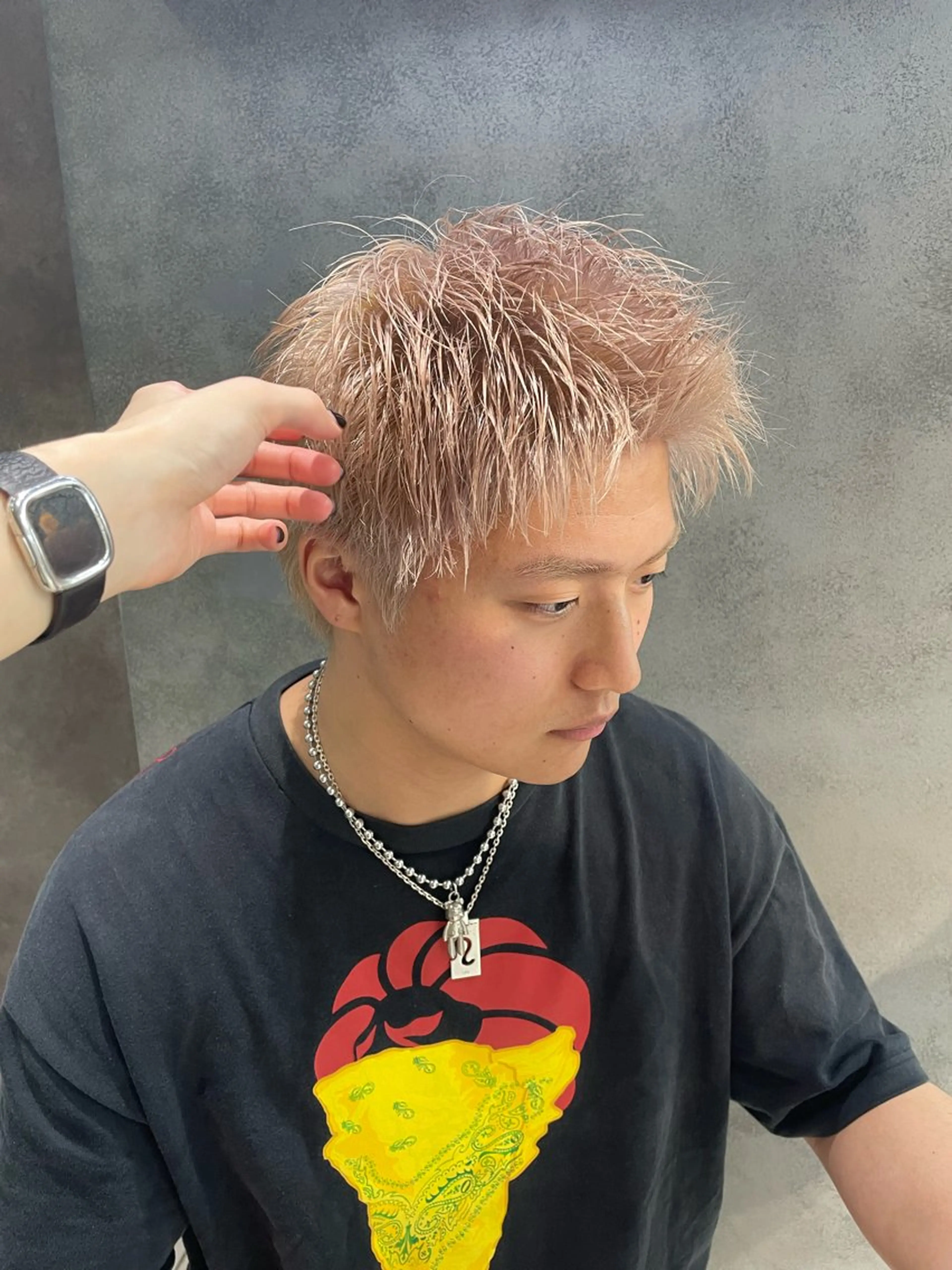 メンズ メンズ縮毛矯正 メンズカット/のヘアスタイル