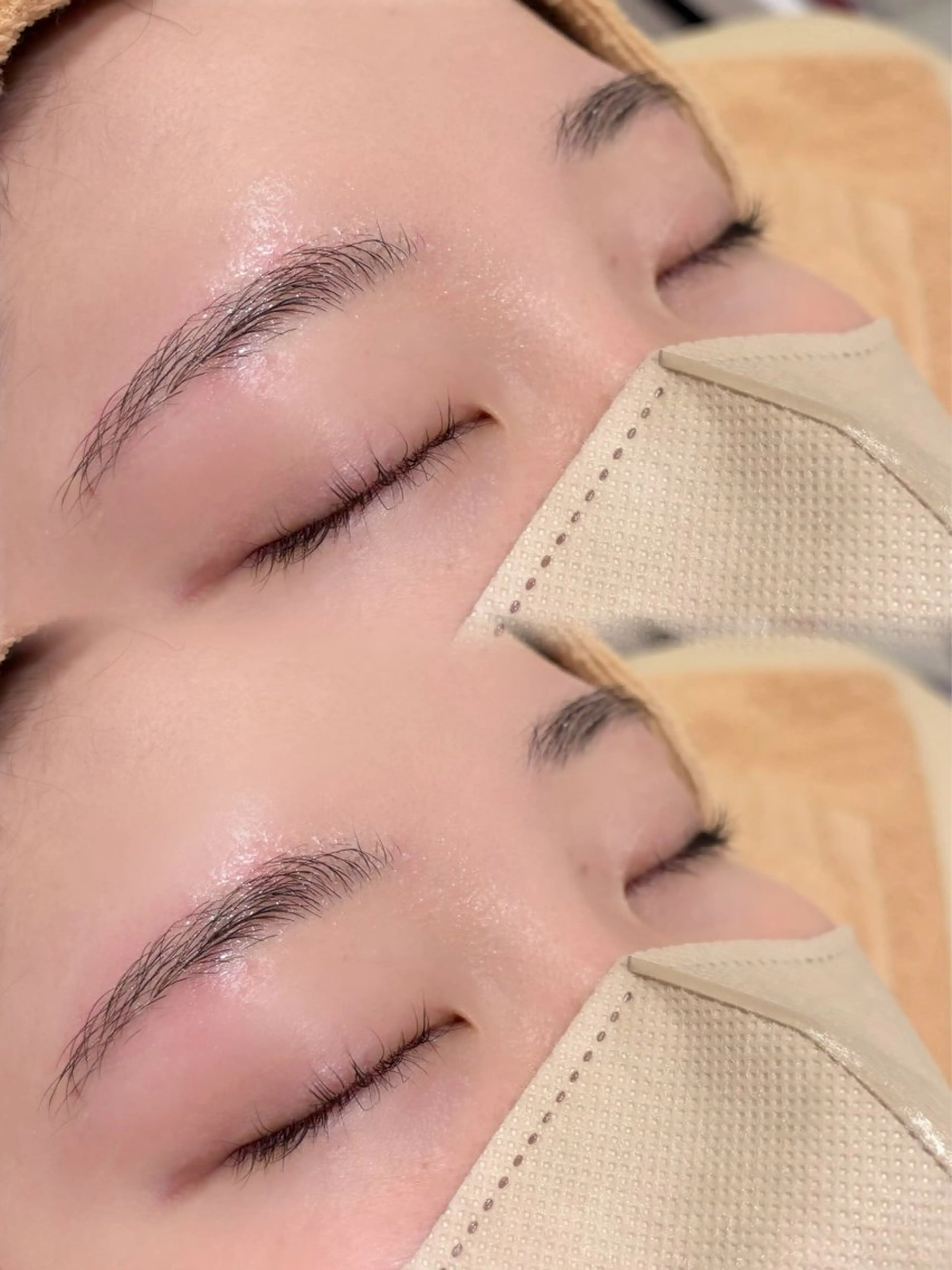 アイブロウ ワックス脱毛 眉カット 中川 愛琉の眉毛・アイブロウイメージ
