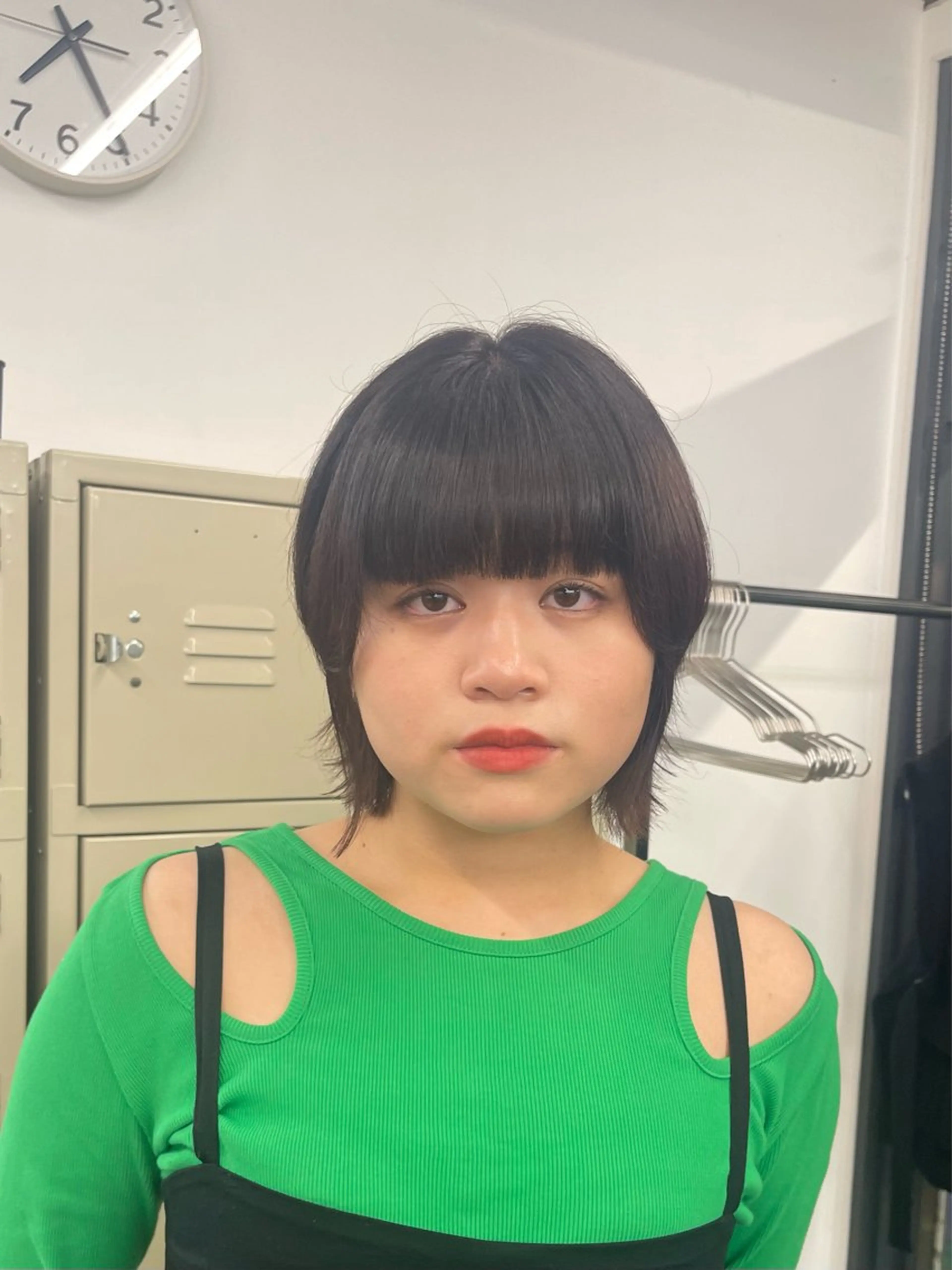 ショート Elme所属・激安イージードリル 🔥平口はのんのヘアスタイル