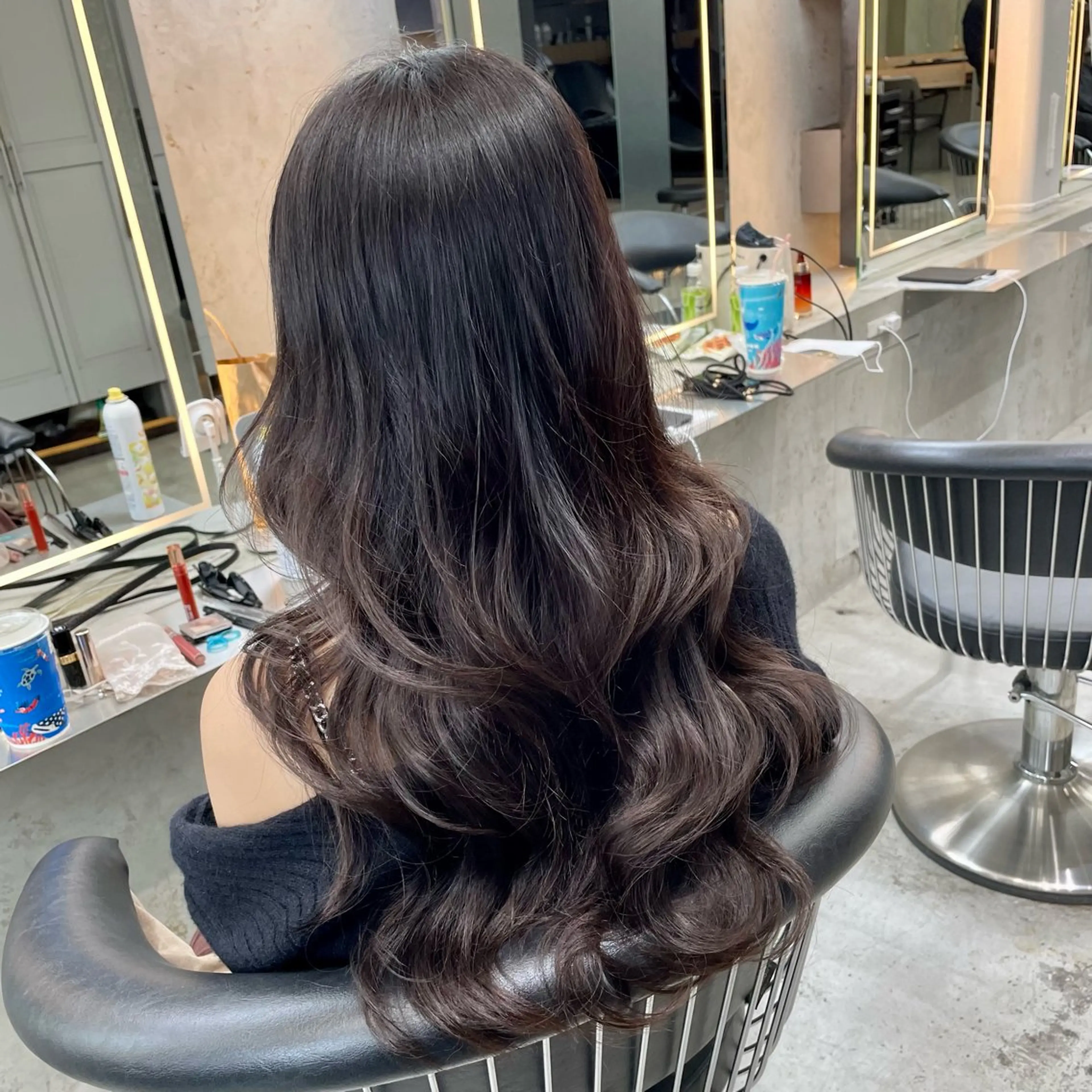 ロング カット ヘアカラー トリートメント 髪質改善/縮毛矯正/ 韓国ヘア/矢野のヘアスタイル