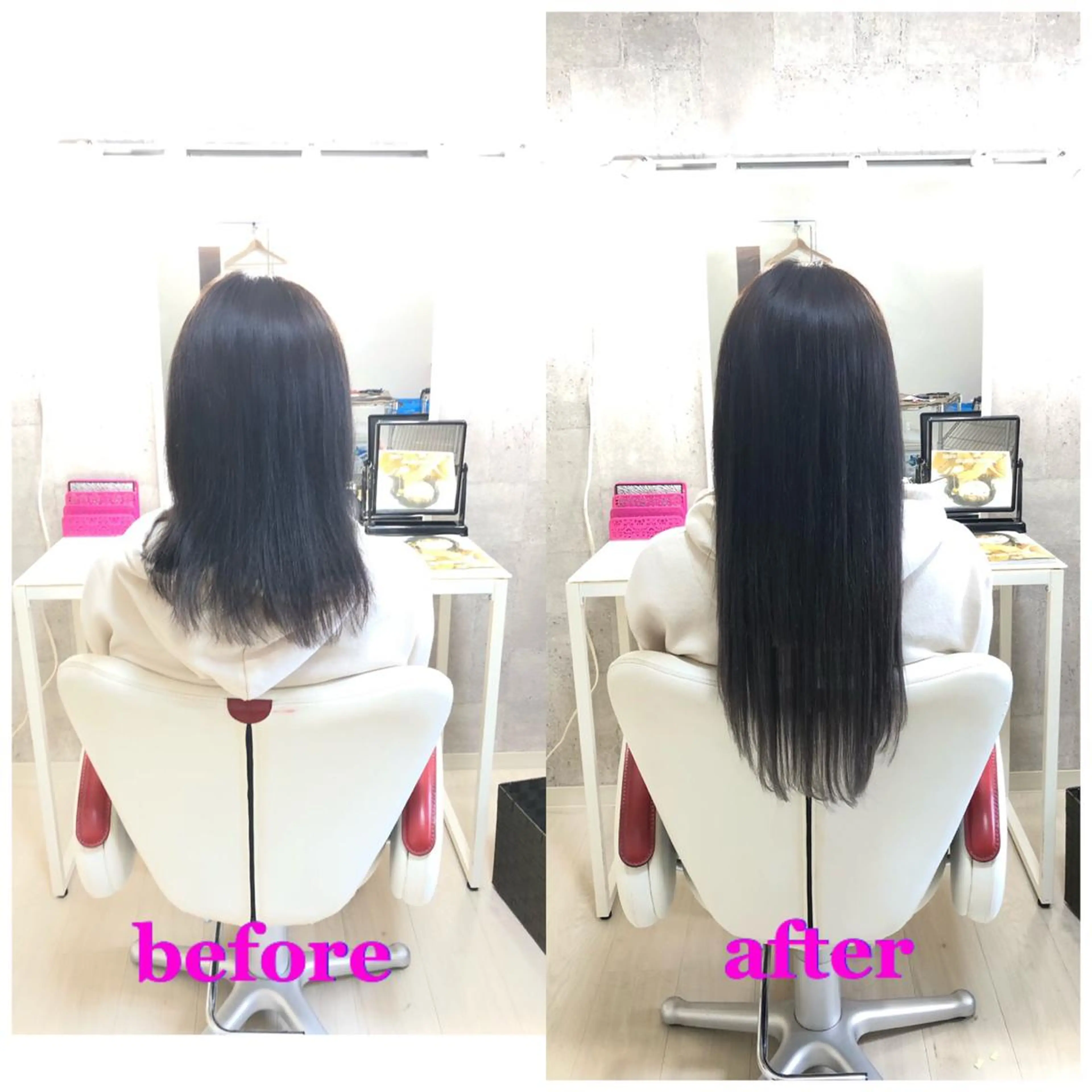 ロング エクステ 🌸ドレスアップ 心斎橋店🌸のヘアスタイル