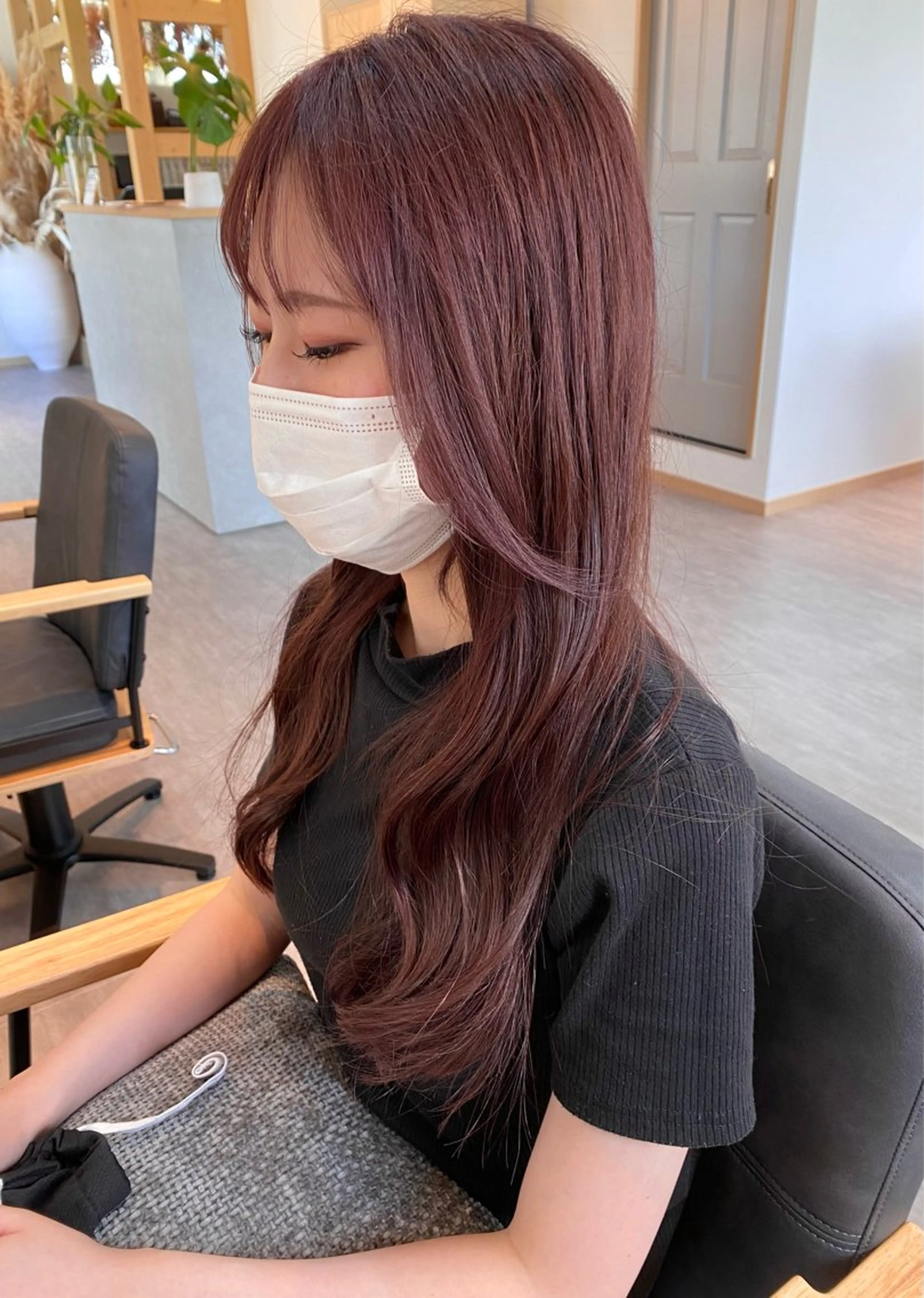 ミディアム カラー カット ヘアカラー トリートメント SORA.桂川店所属・内野 友貴のヘアスタイル