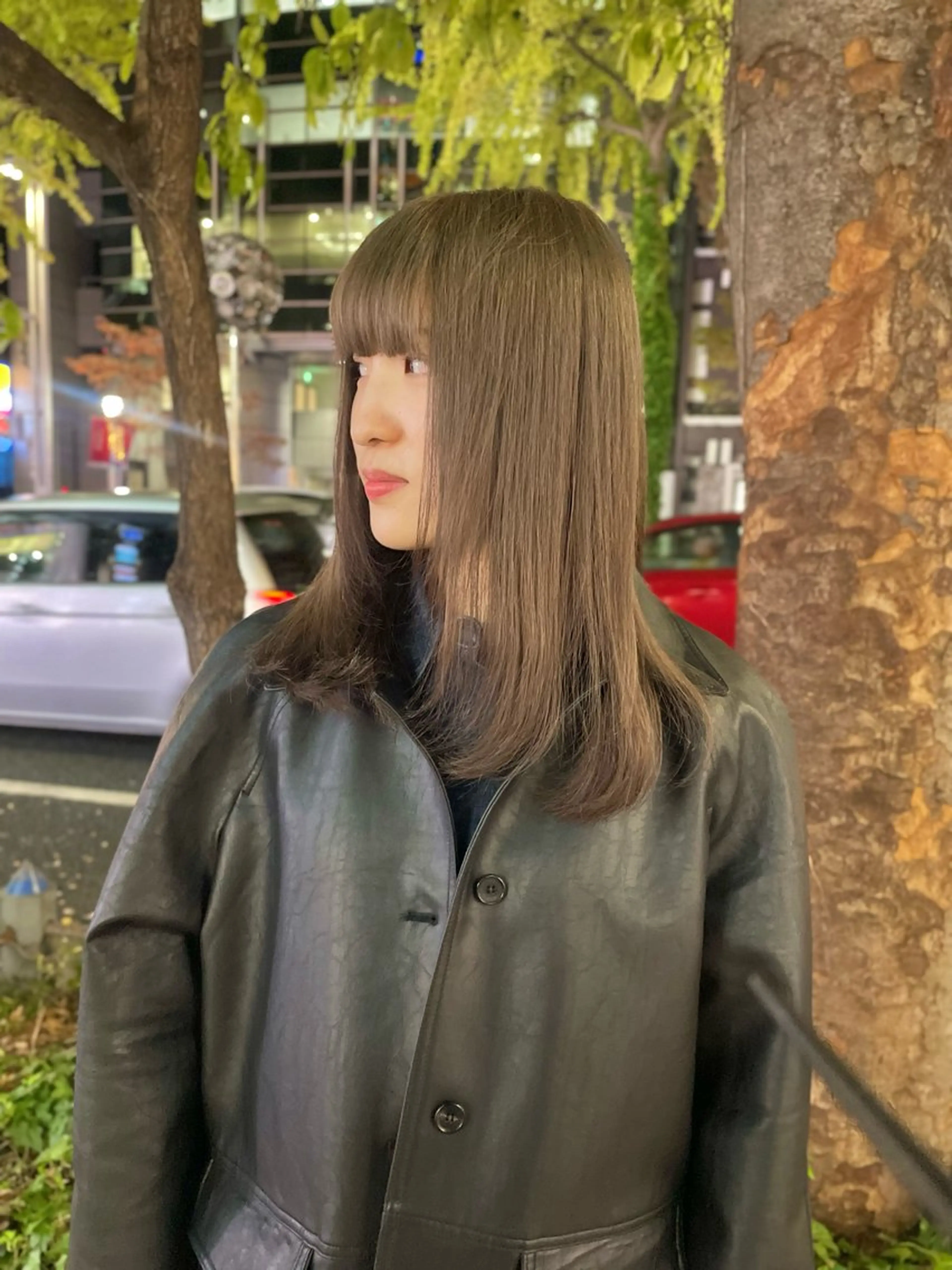 セミロング カラー ミユル/ 盛れるエクステ🎀✨のヘアスタイル