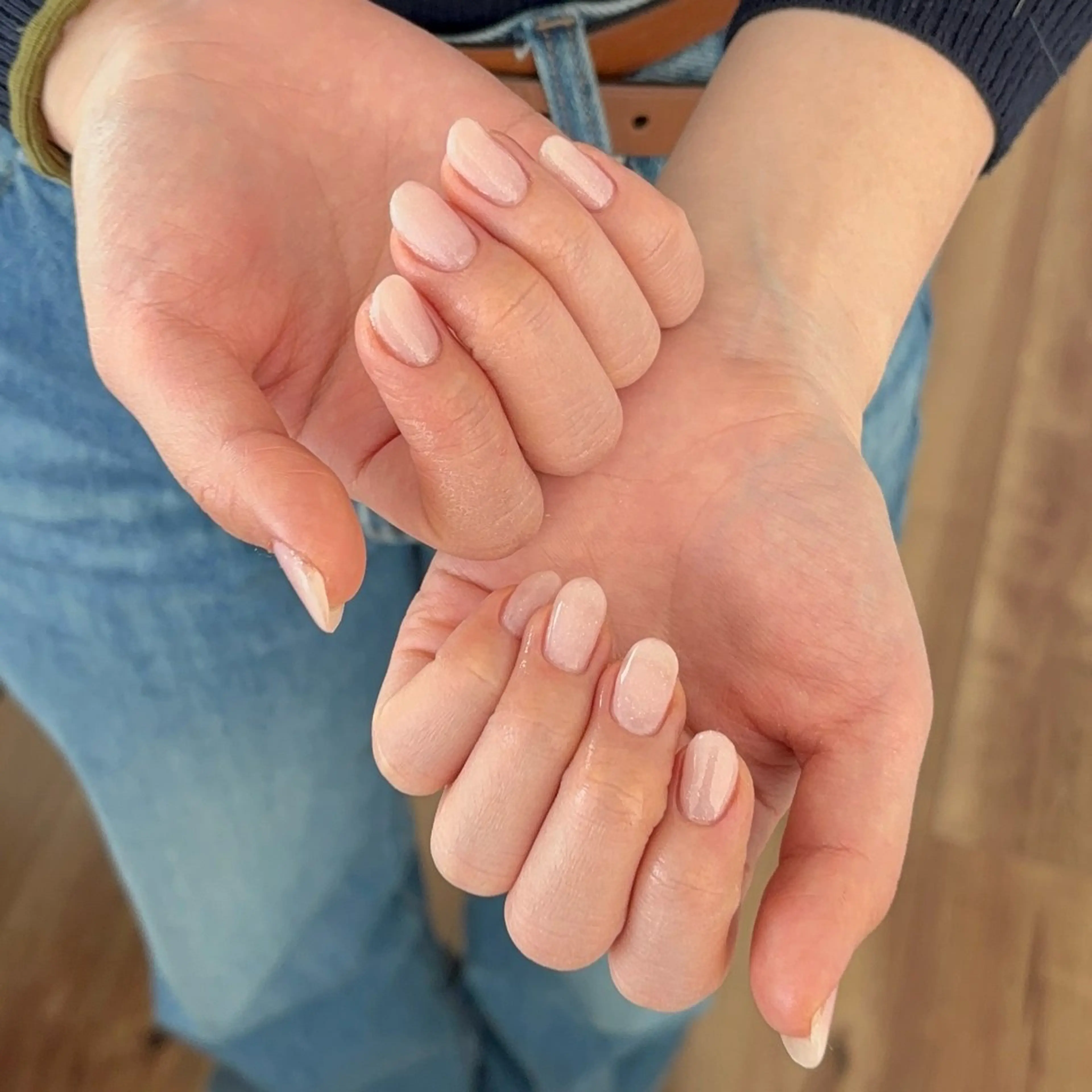 ネイル フレンチネイル ジェルネイル キラキラネイル 韓国ネイル ミラーネイル private salon zzz…のネイルデザイン