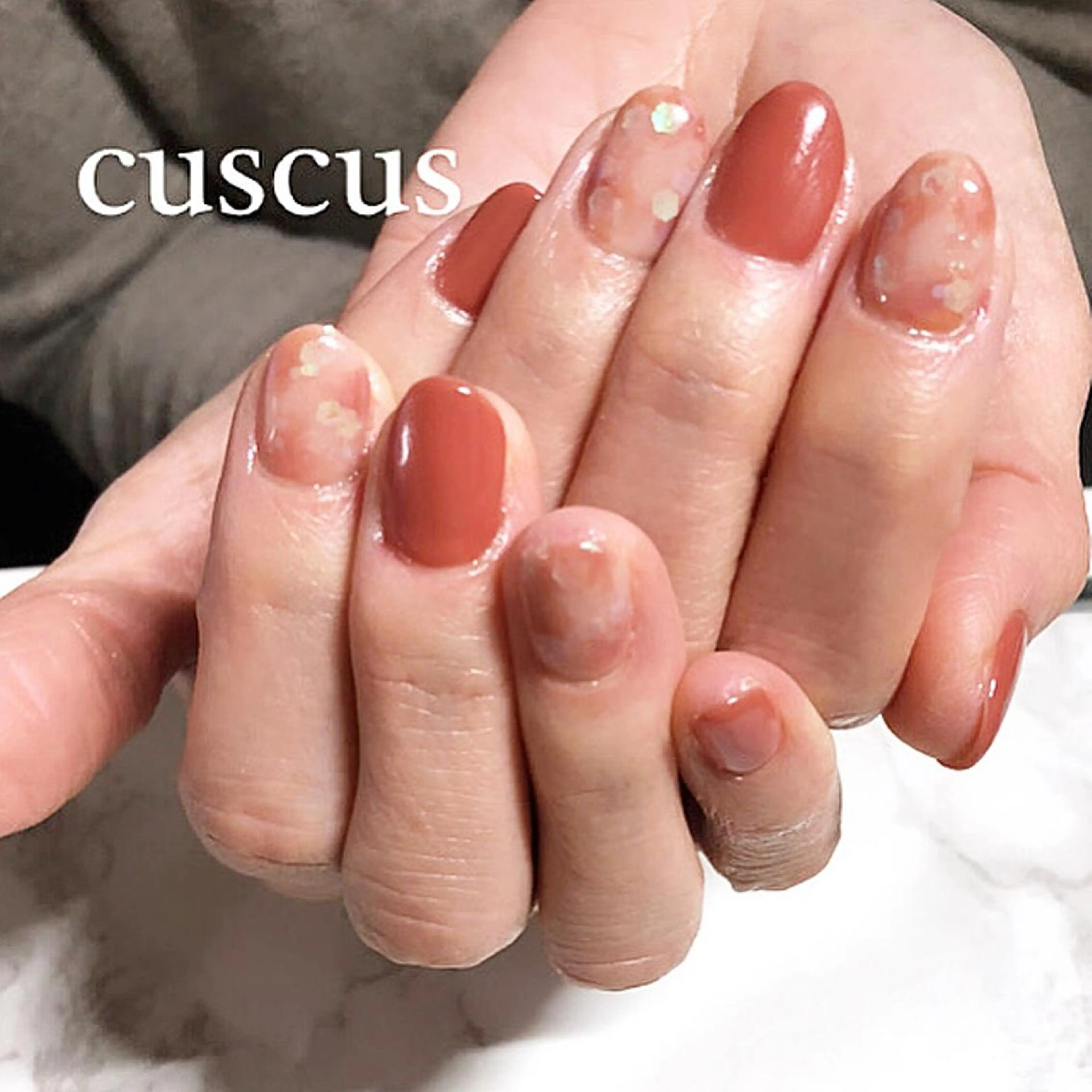 ネイル ハンドネイル ＣＵＳＣＵＳ …ｔ.akiのネイルデザイン
