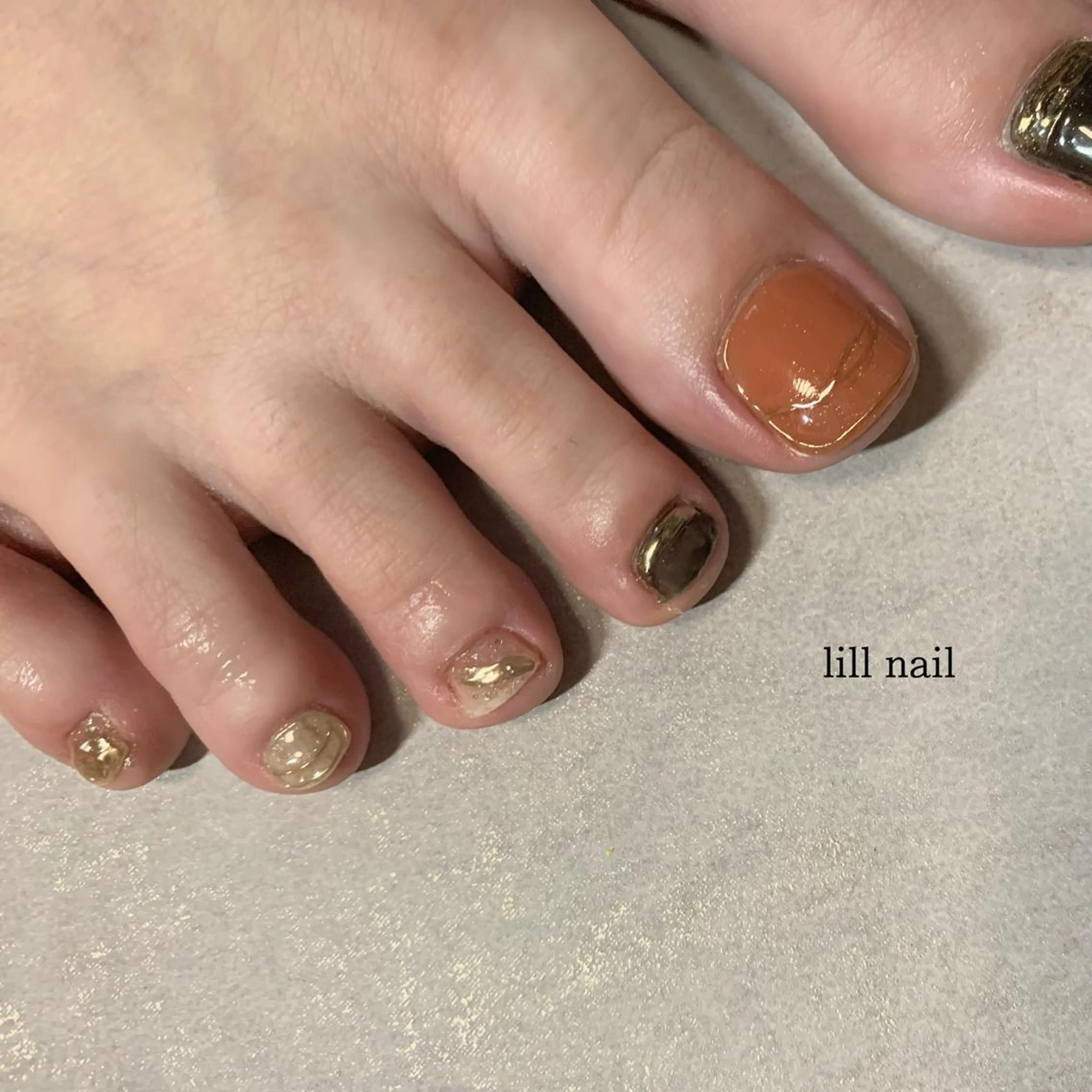 ミディアム pllia beautyのネイルデザイン