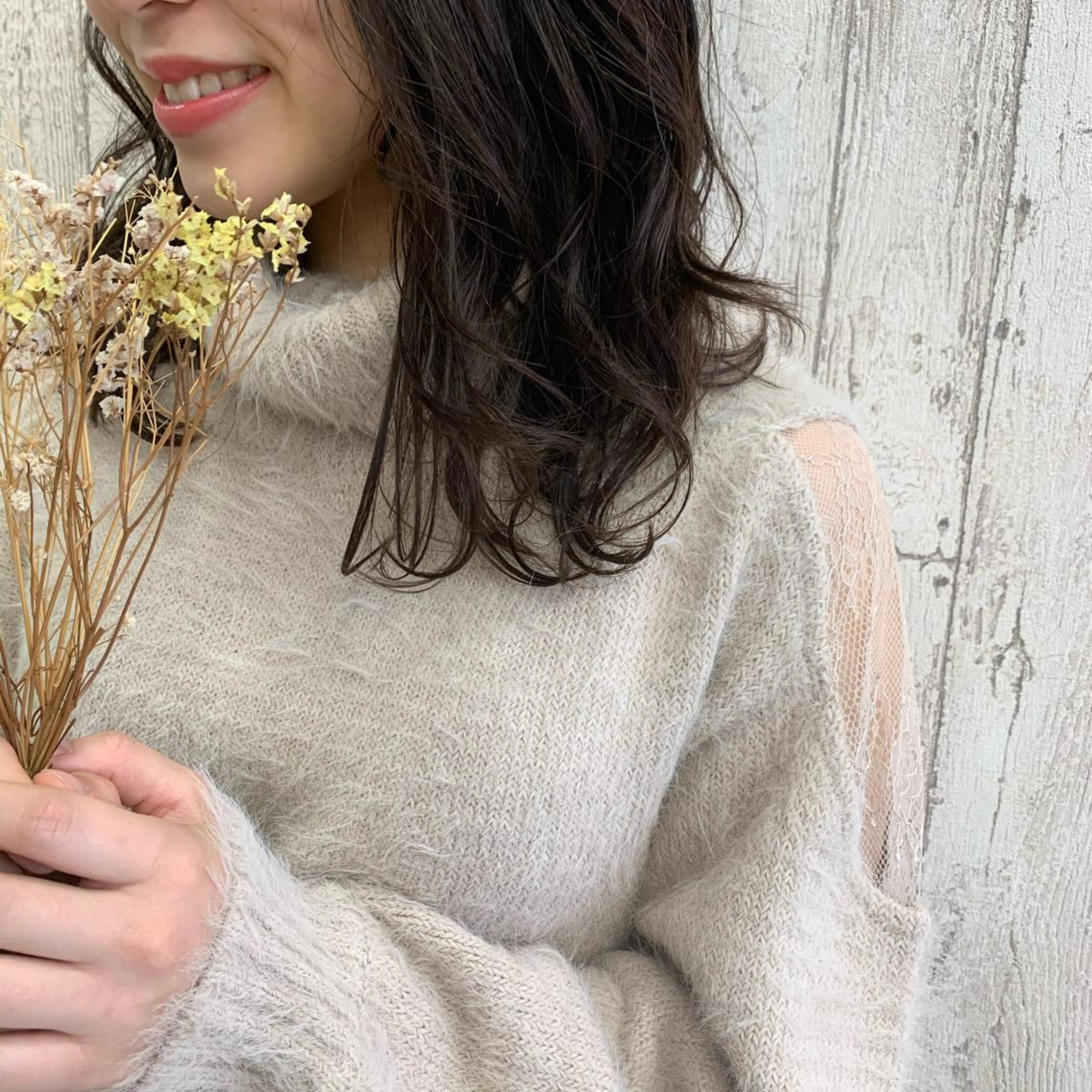 ミディアム 髪質改善/縮毛矯正 ツヤ髪🩷さつきのヘアスタイル