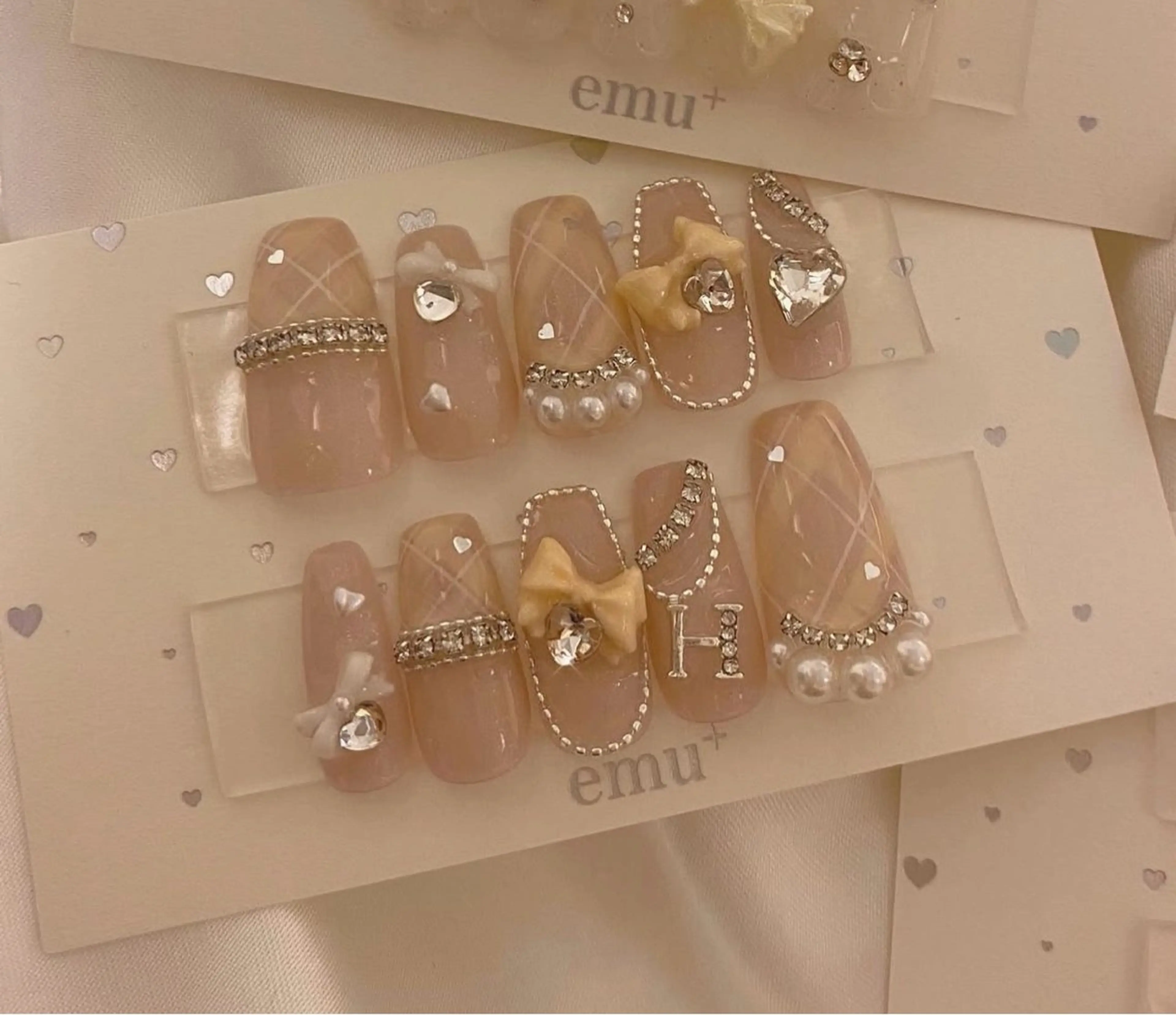 ネイル 韓国ネイル 持ち込み ニュアンスネイル ネイルチップ ハンドネイル TABI ANA.CHUOのネイルデザイン