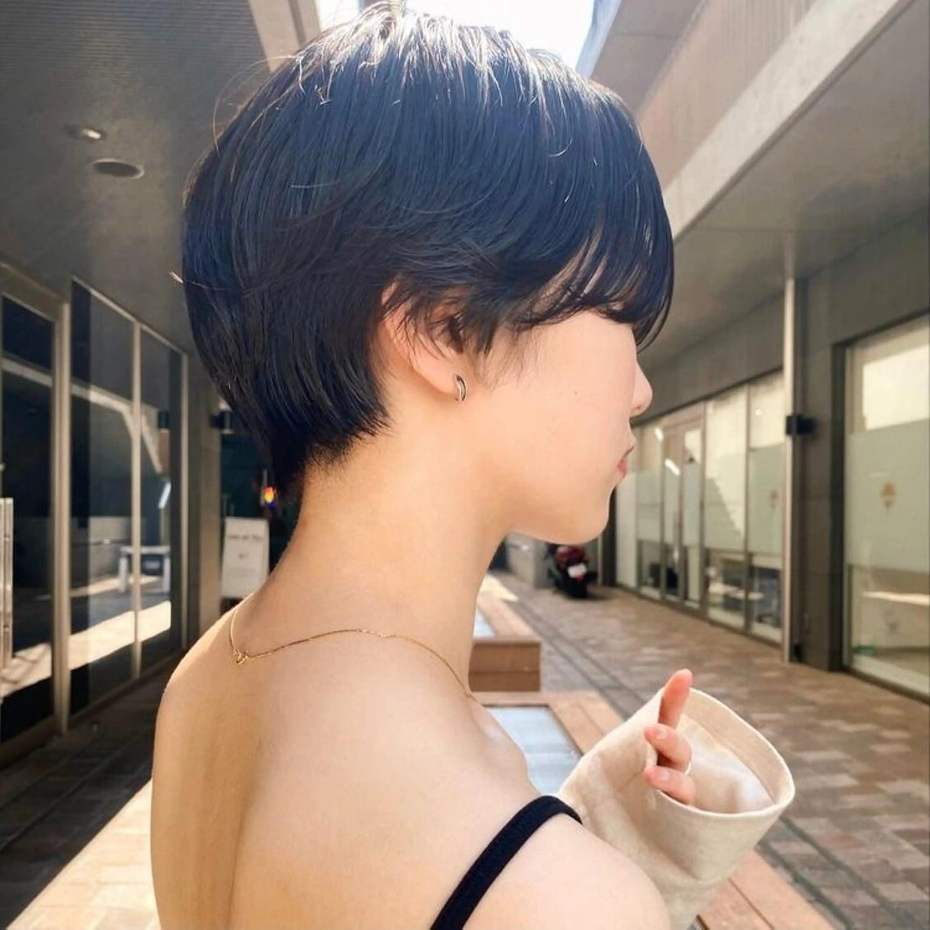 ショート ショートヘア yara reinのヘアスタイル