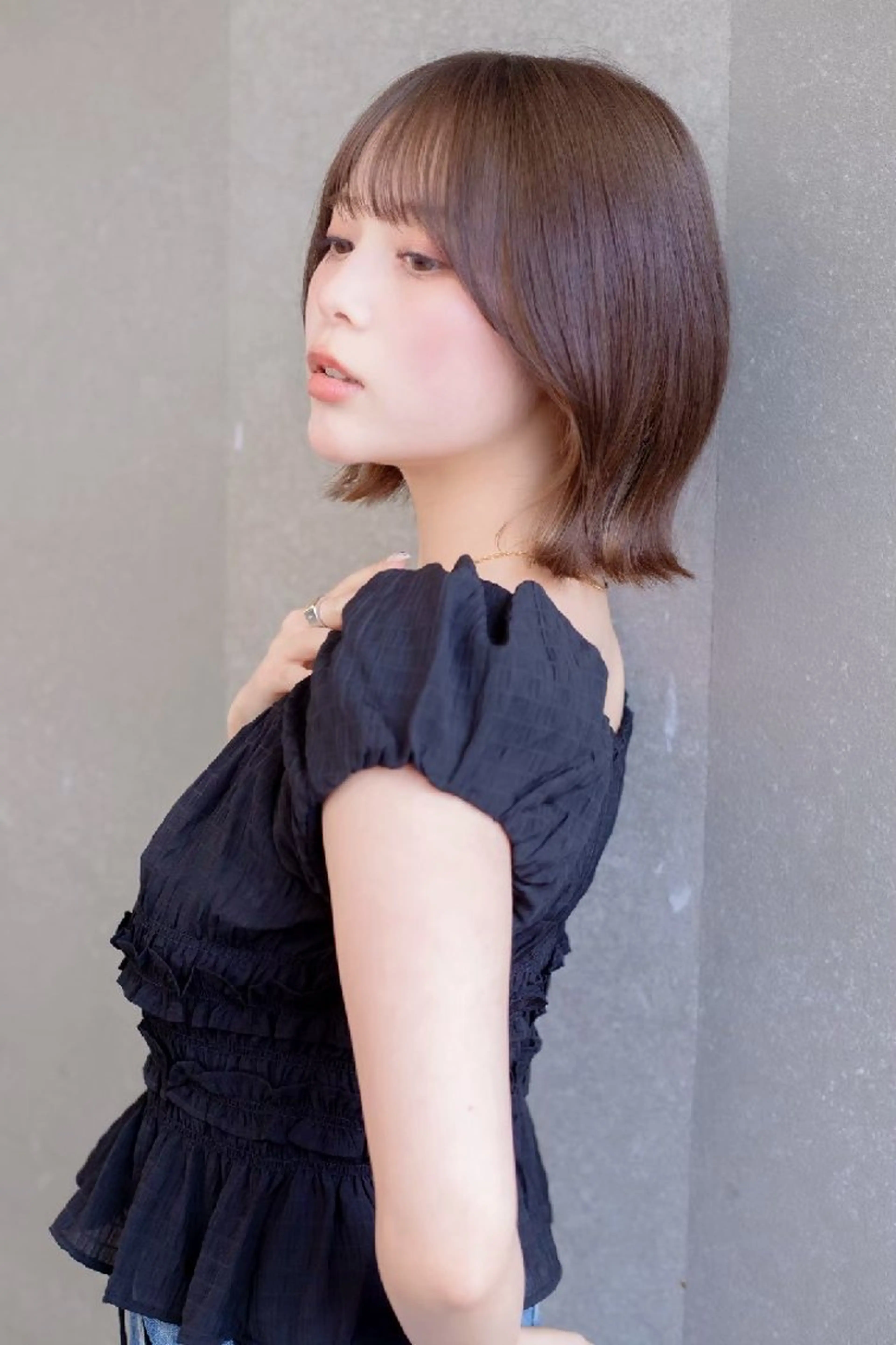 ミディアム   れいなのヘアスタイル