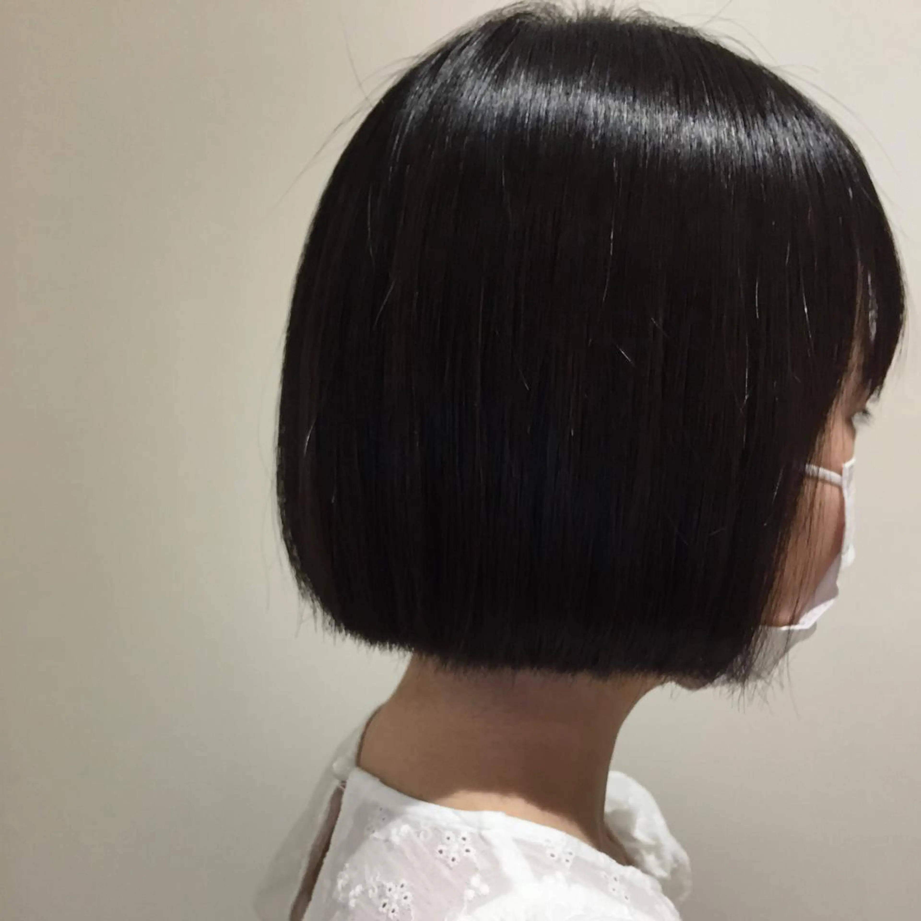 ミディアム ショートボブ ボブ 加藤 未歩のヘアスタイル