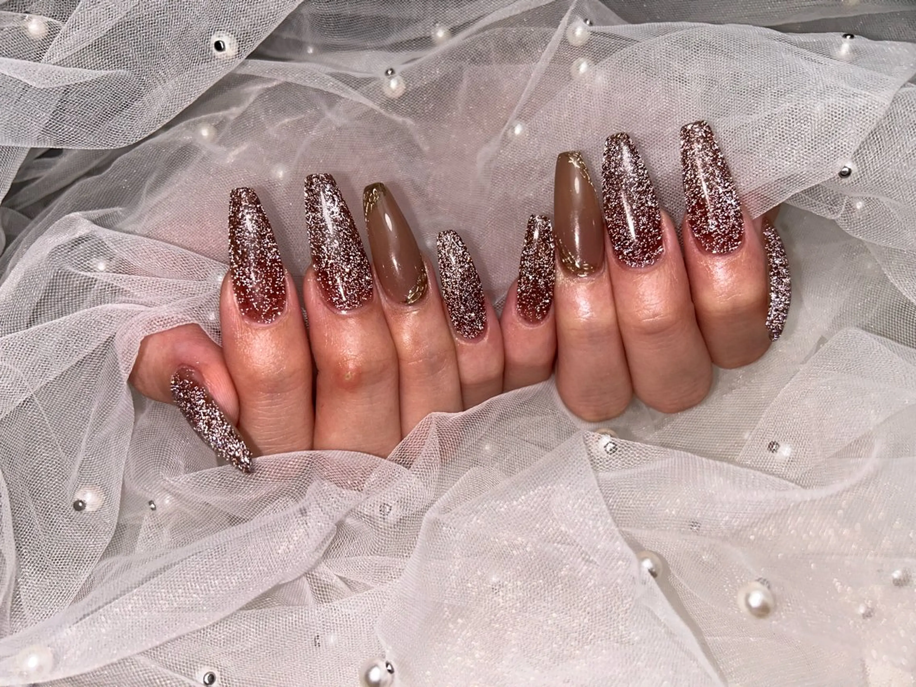 ネイル ハンドネイル フットネイル ✴︎ Delightのネイルデザイン