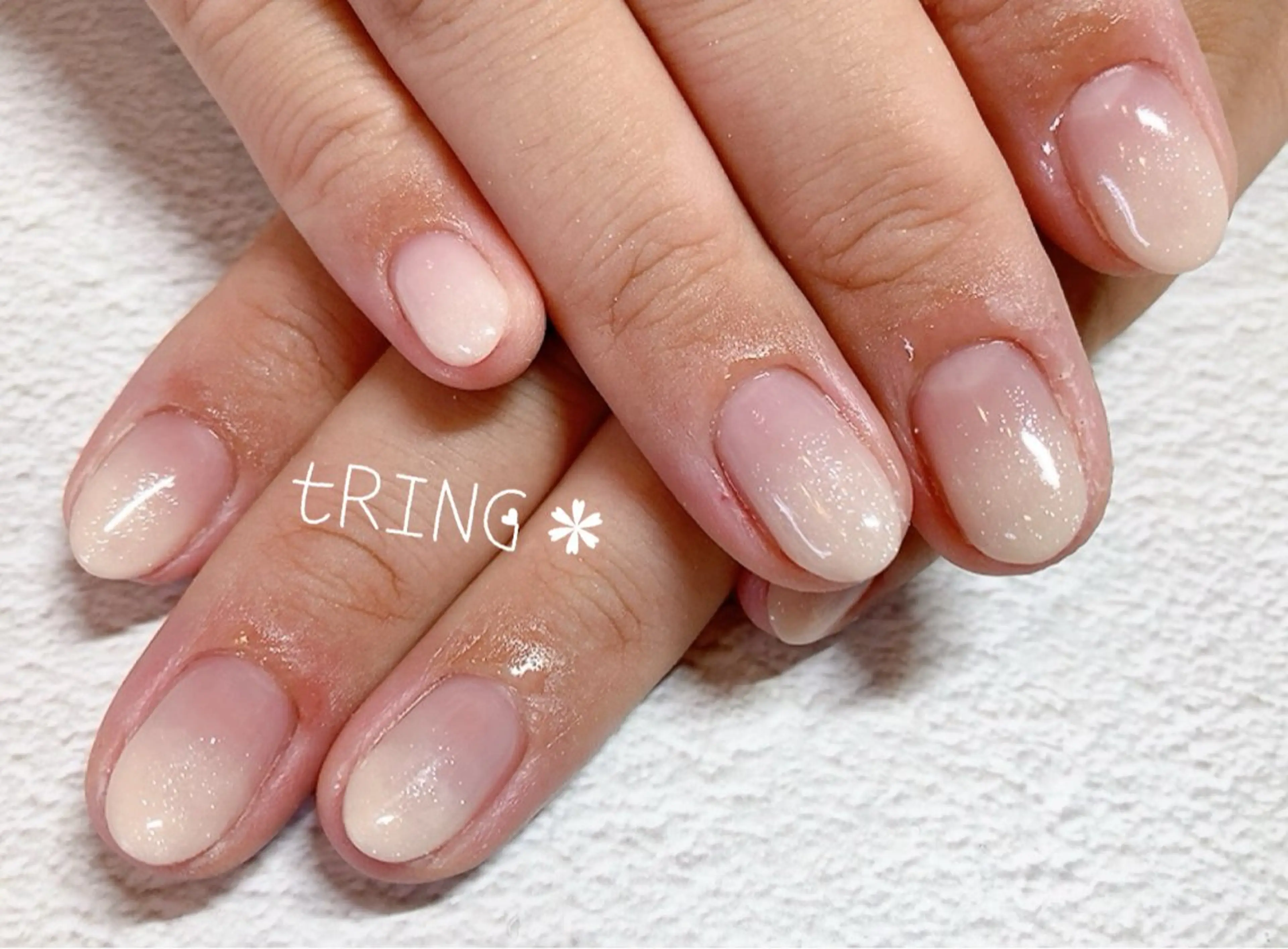 ネイル ハンドネイル tRING＊ しいの木台のネイルデザイン