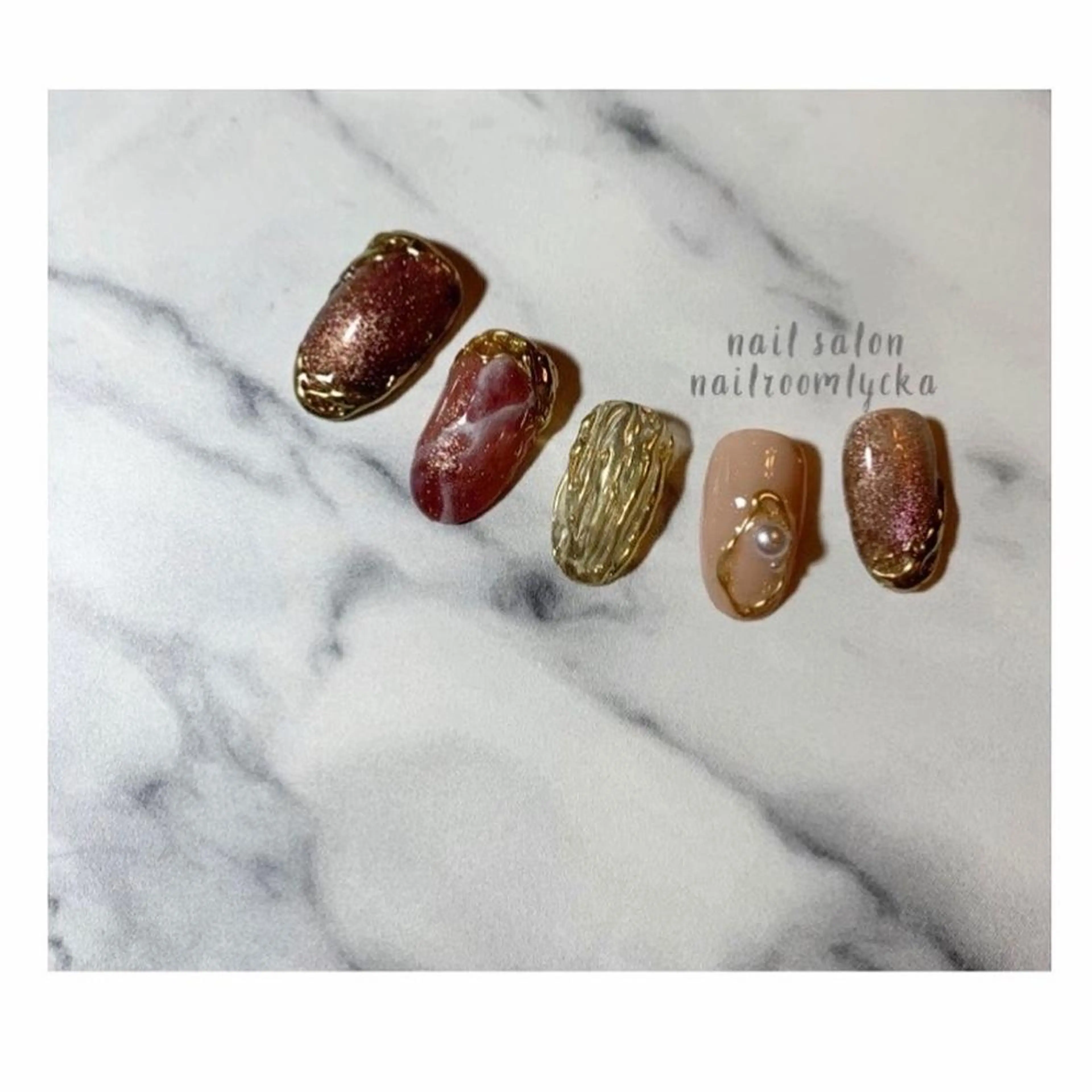 ネイル ﾈｲﾙﾙｰﾑﾘｯｶ 𝐦𝐚𝐲𝐮のネイルデザイン