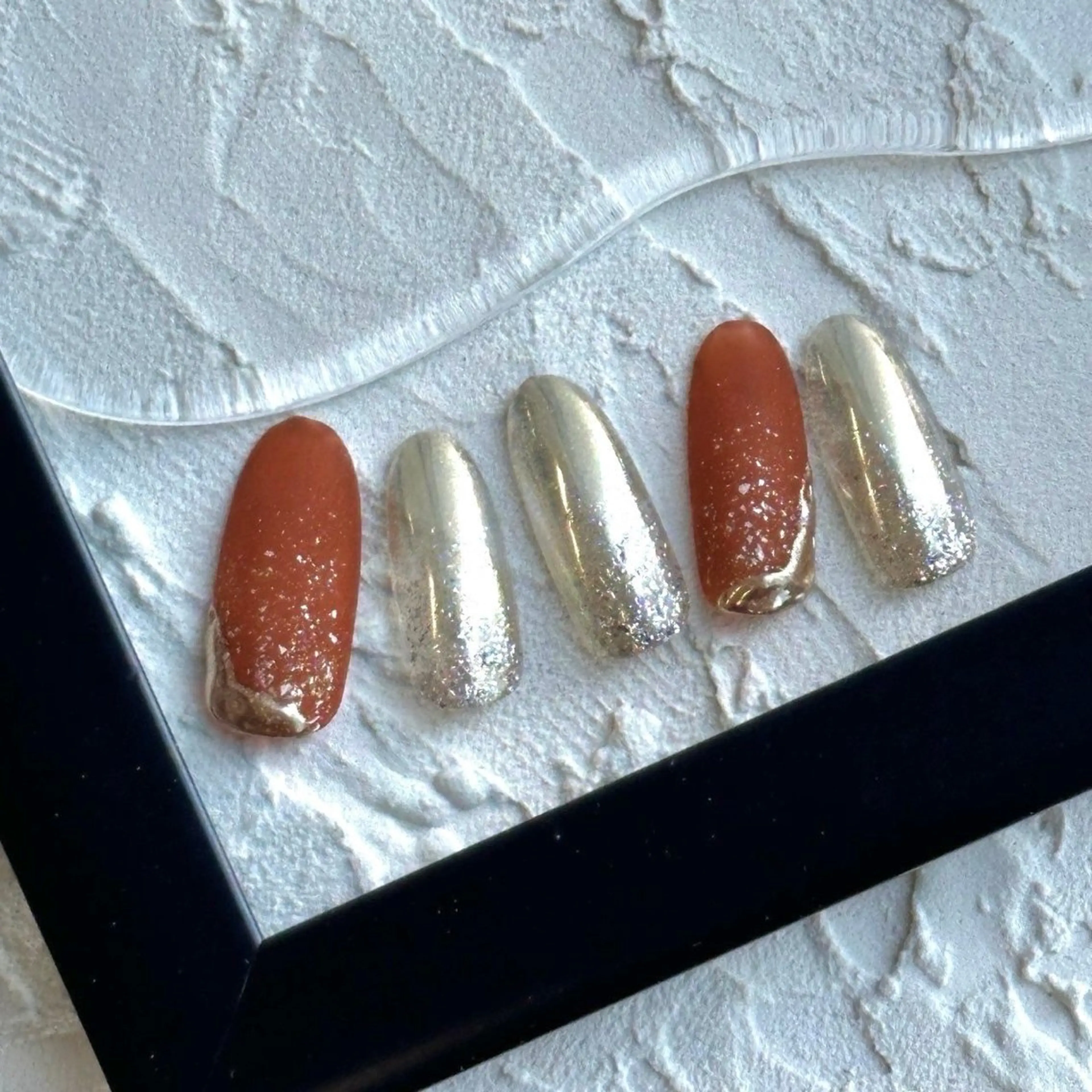 ネイル ⭐︎休業中の練習⭐︎ JNA認定講師髙橋のネイルデザイン