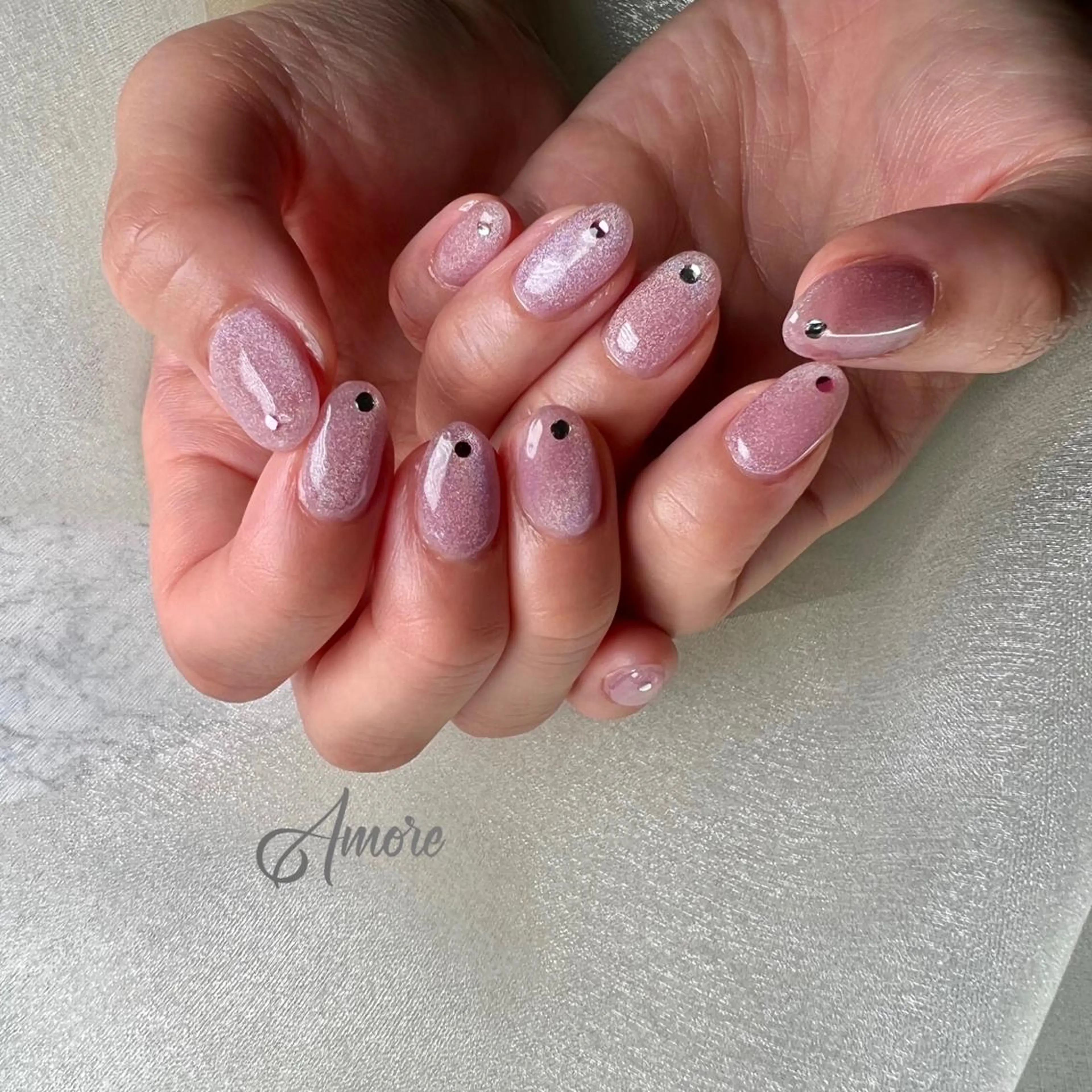 ネイル ジェルネイル 氷ネイル・うるうるネイル マグネットネイル ミラーネイル ニュアンスネイル You kyehwaのネイルデザイン