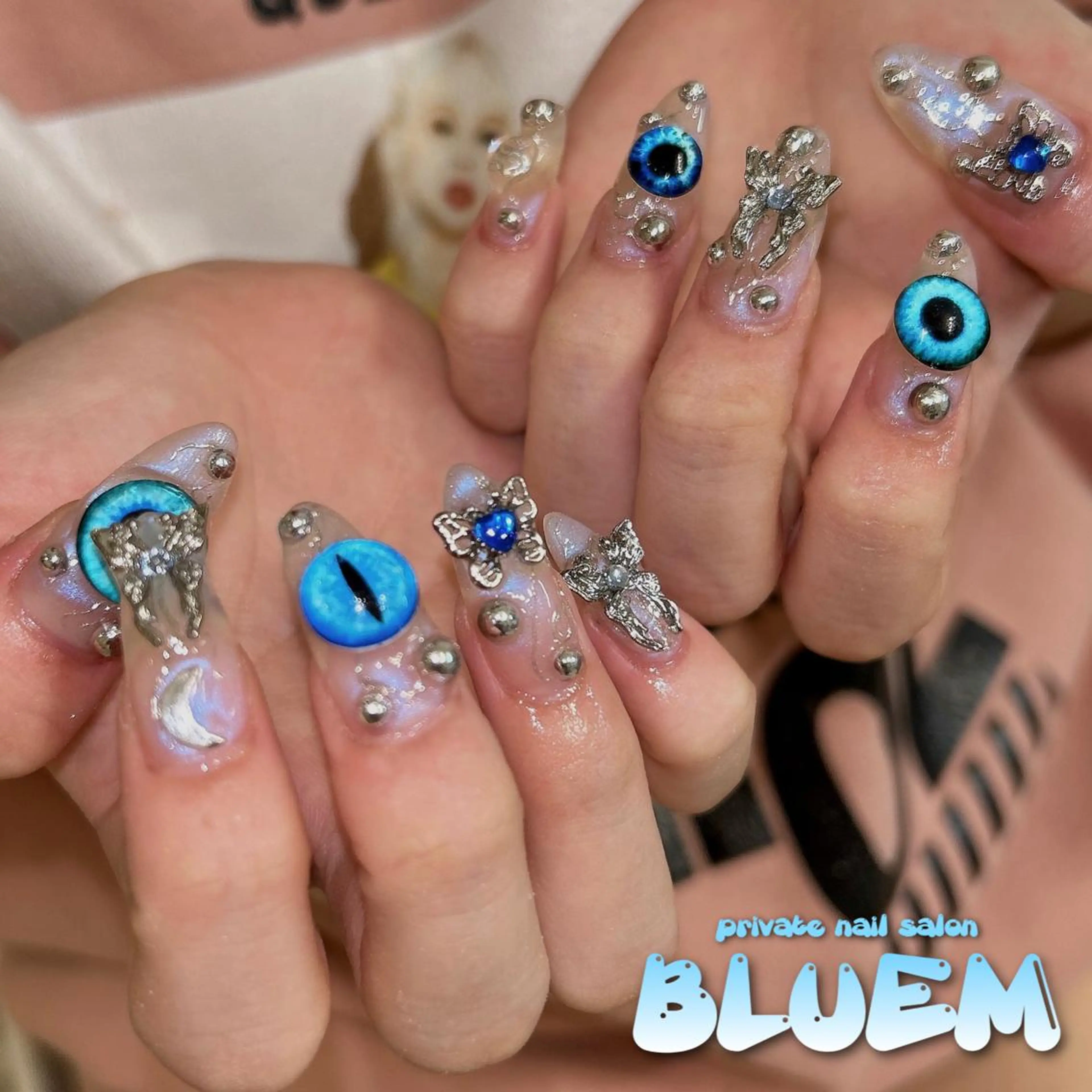 ネイル ハンドネイル BLUEM なな🐶のネイルデザイン