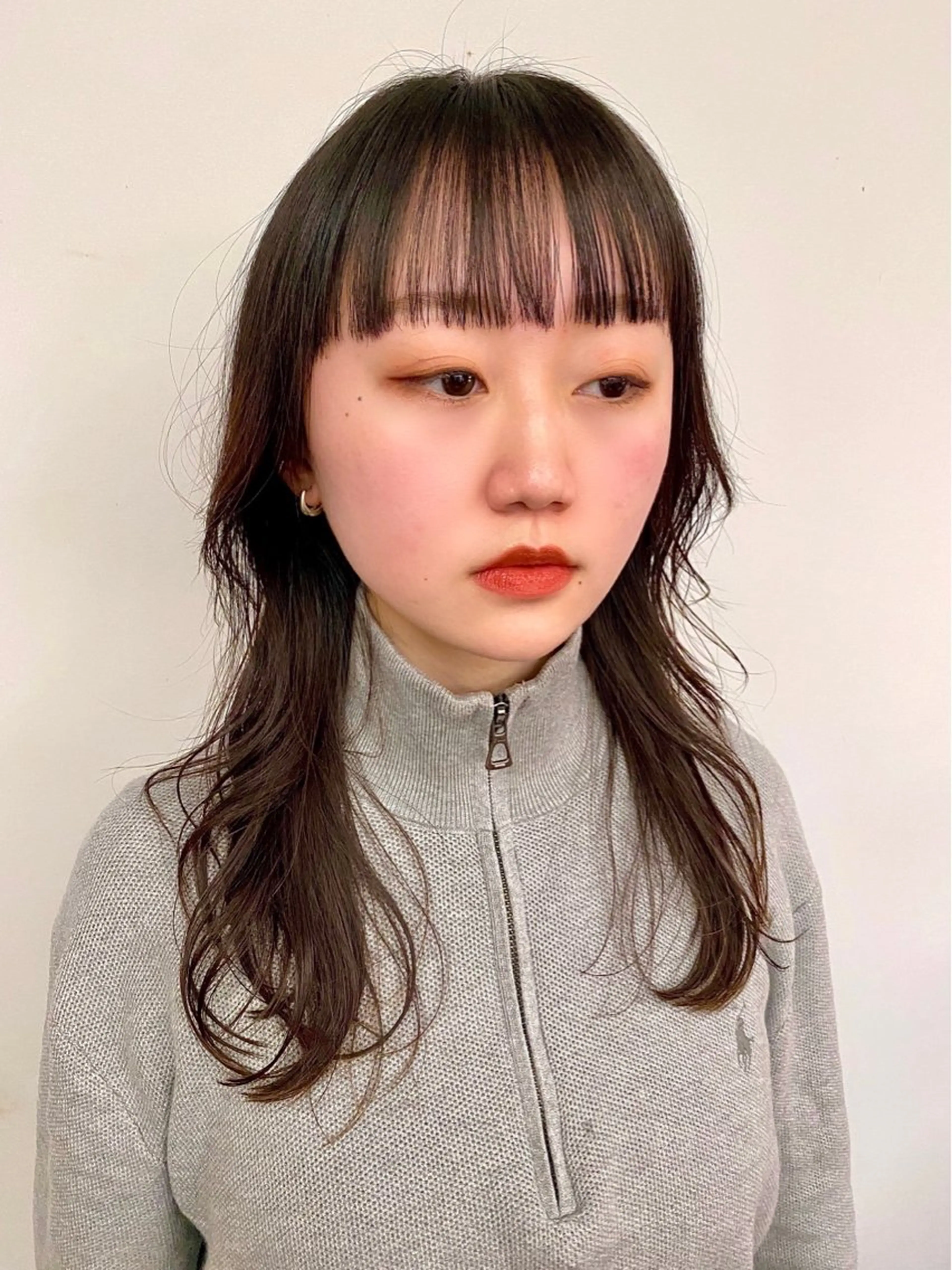 ロング カラー カット パーマ トリートメント 似合わせレイヤー/ ニュアンスパーマ高倉のヘアスタイル