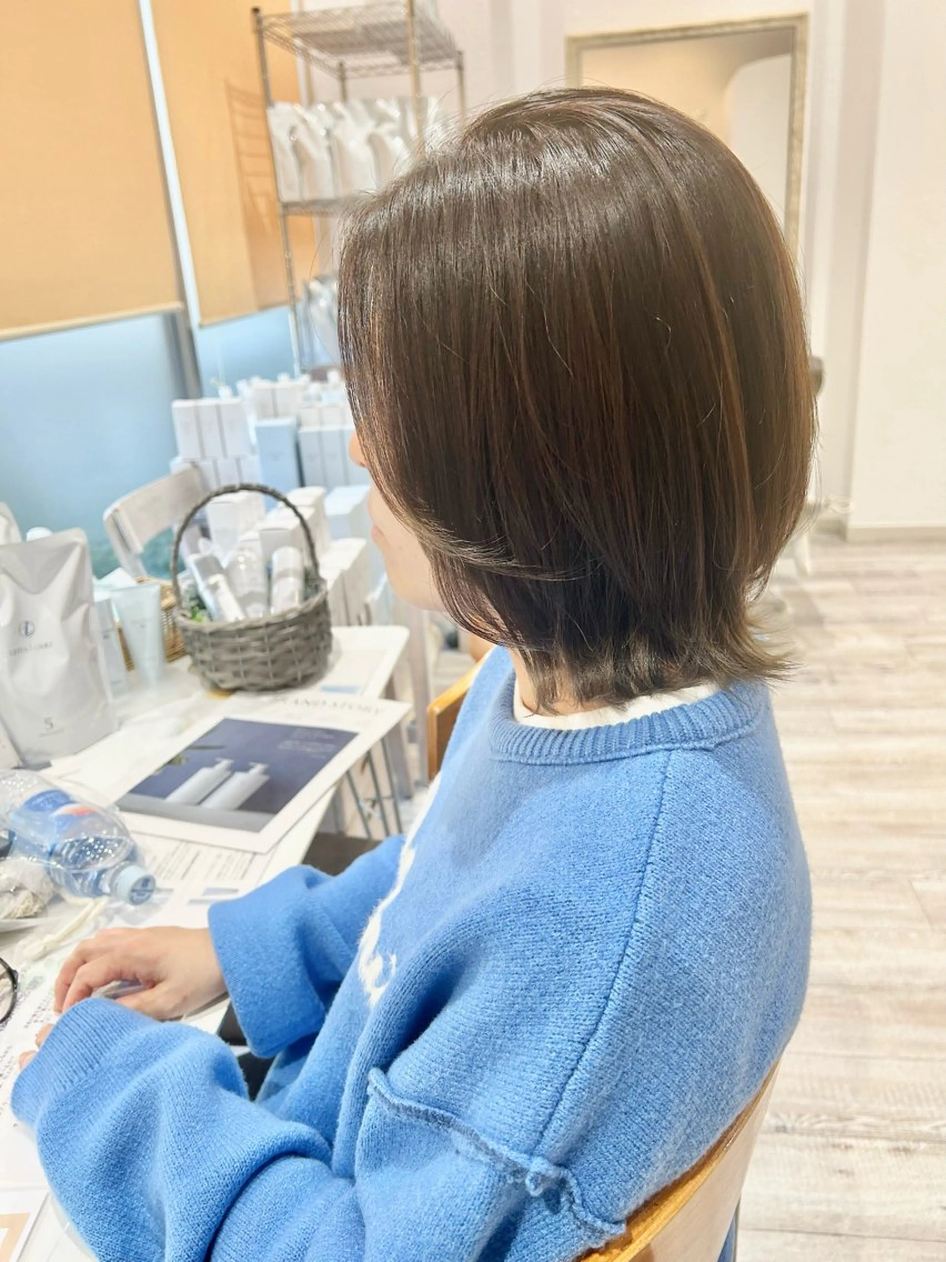 ミディアム カラー 堀 大輔のヘアスタイル