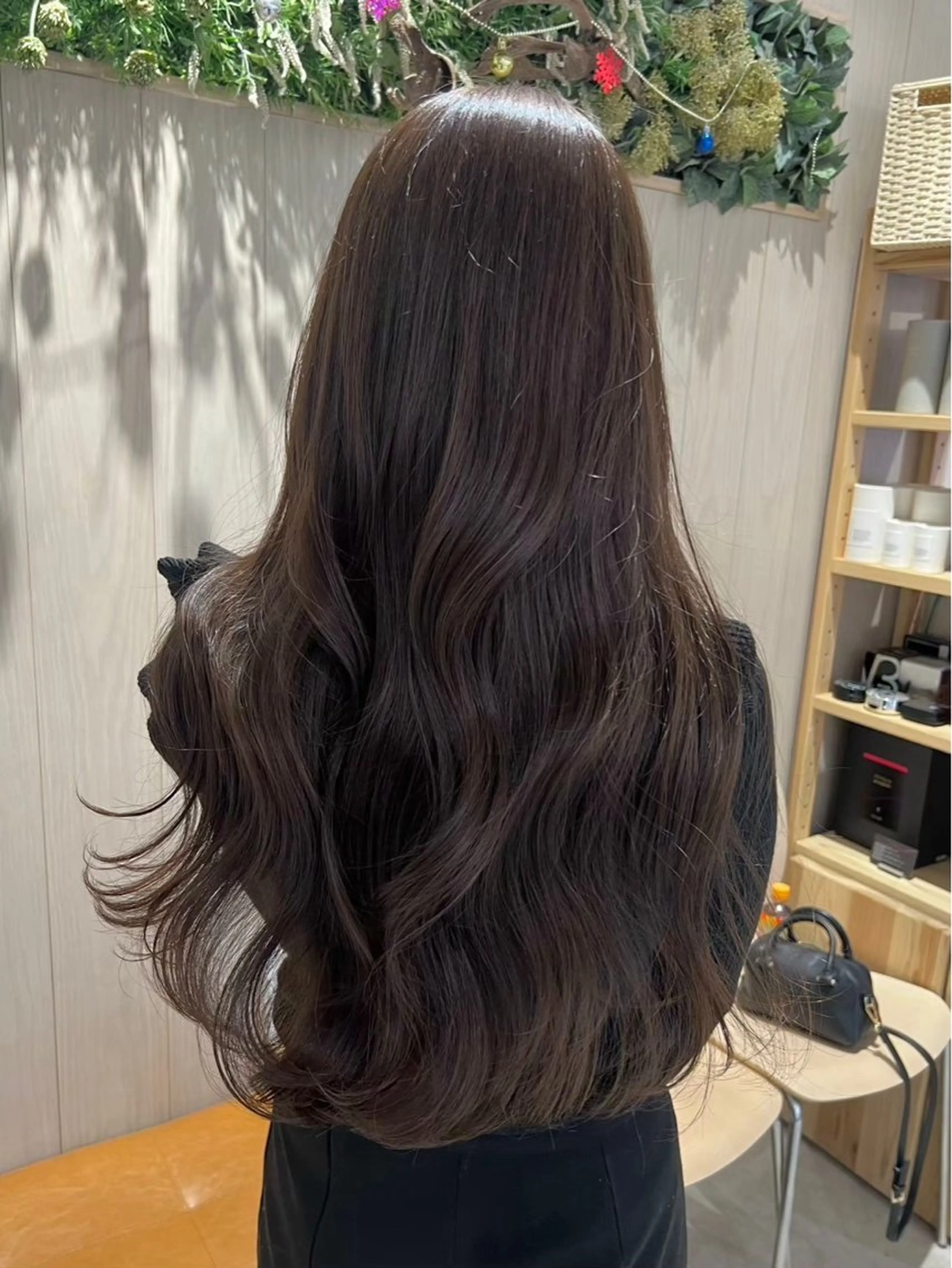 ロング ヘアカラー トリートメント 髪質改善カラー/ 表参道/龍信のヘアスタイル