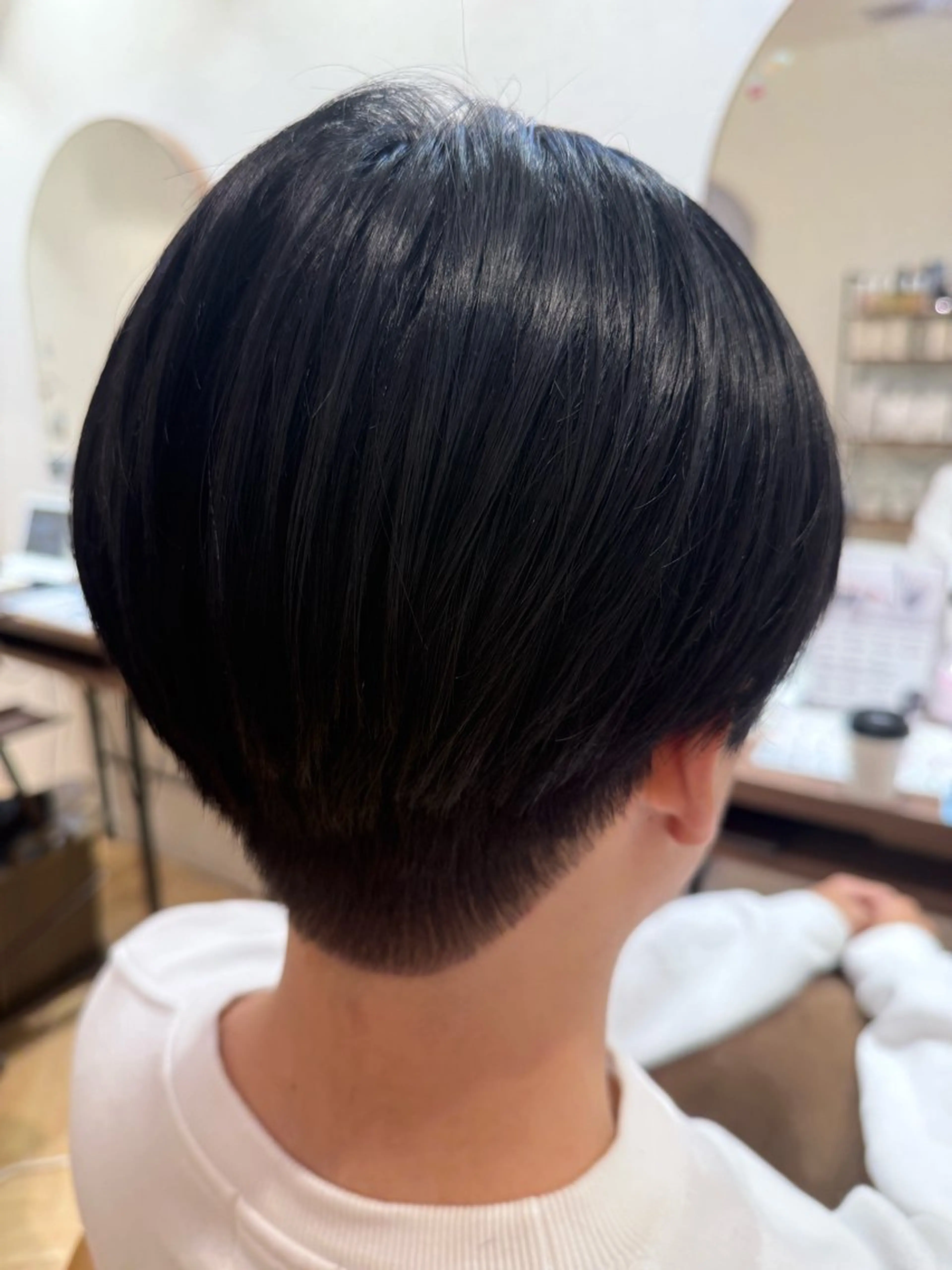メンズ センターパート 城 梨音のヘアスタイル