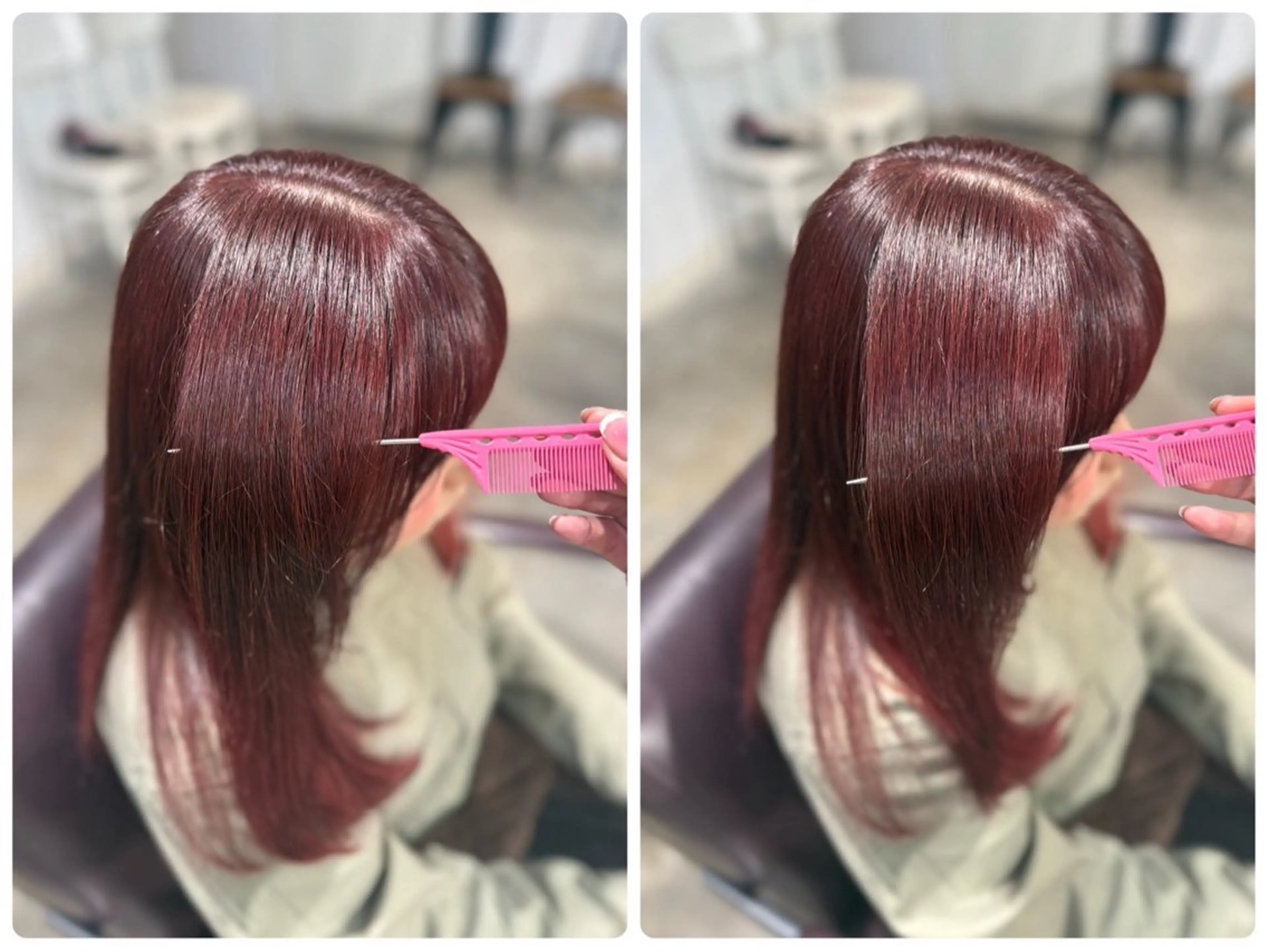 カラー zest/bis Rin ʚ🎀ɞのヘアスタイル