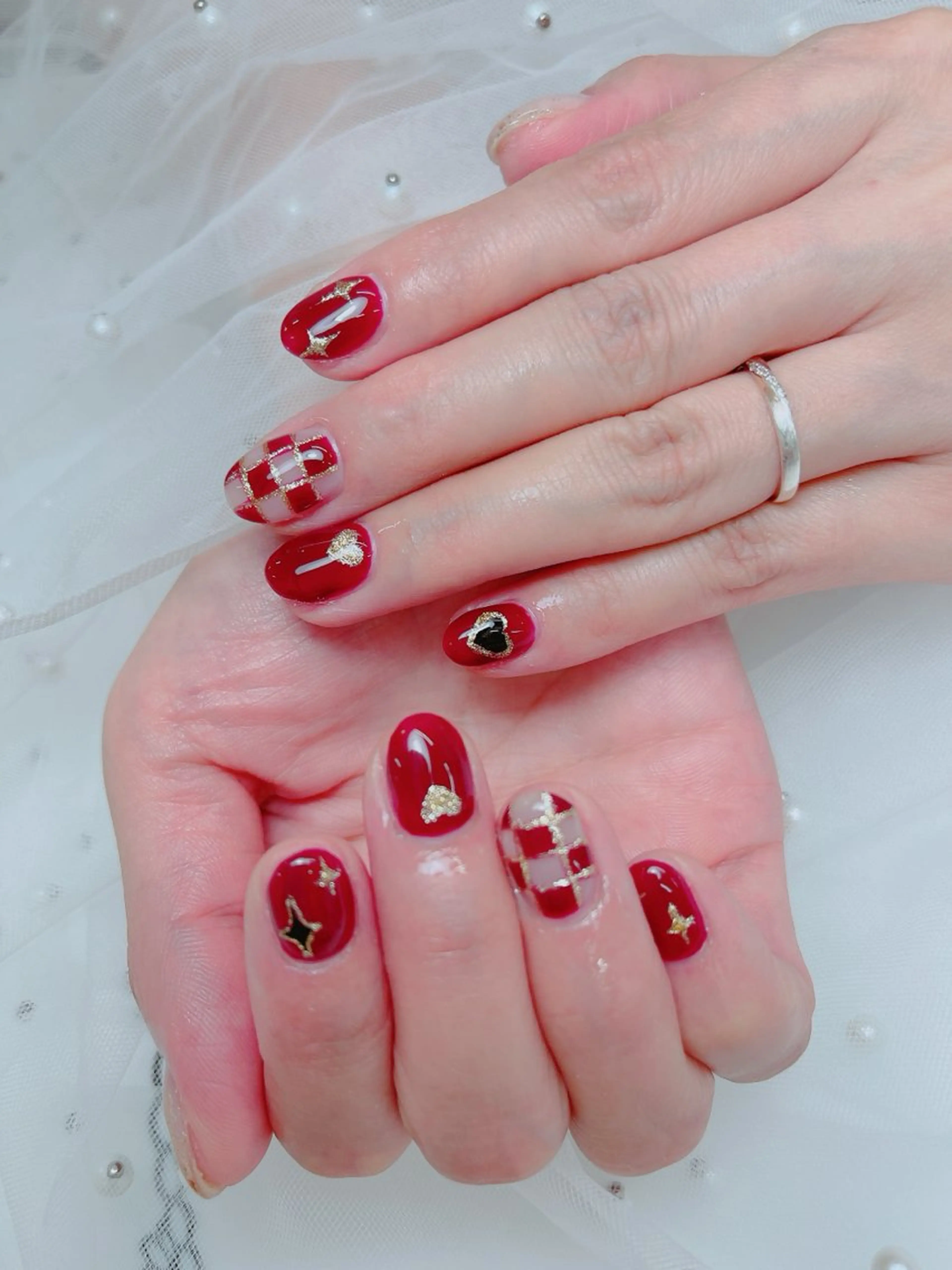 ネイル ハンドネイル ╹◡╹Mimoミモ Eye&Nailのマツエク・マツパデザイン