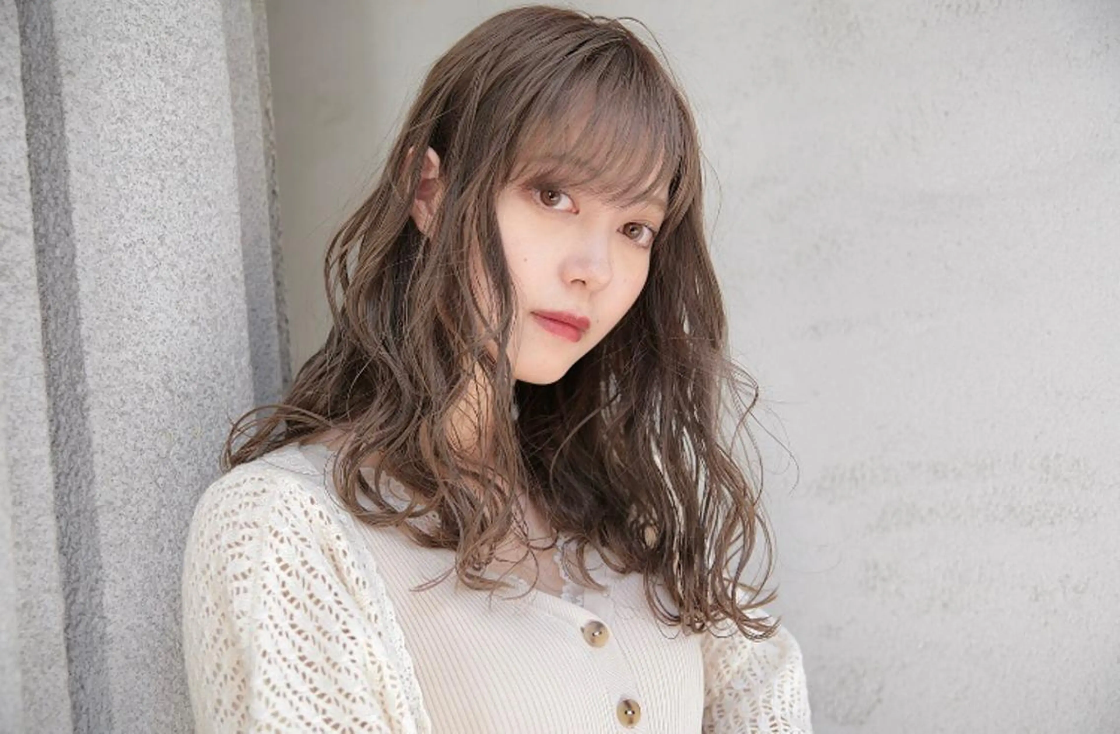 似合わせ前髪カットの写真