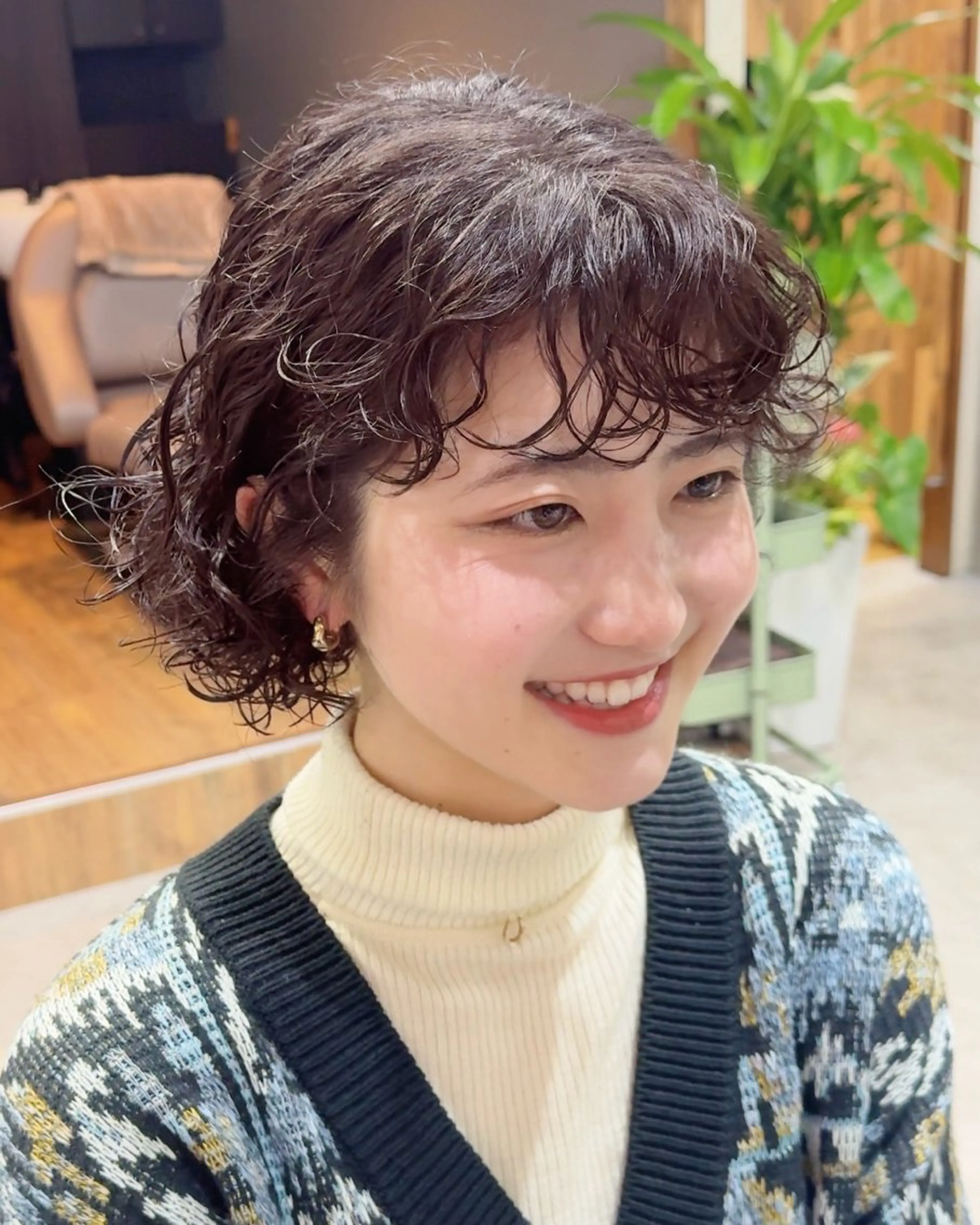 【平日限定🔥】大人気😍ボブパーマ✨✨(撮影可能な方)※カット込みです！の写真