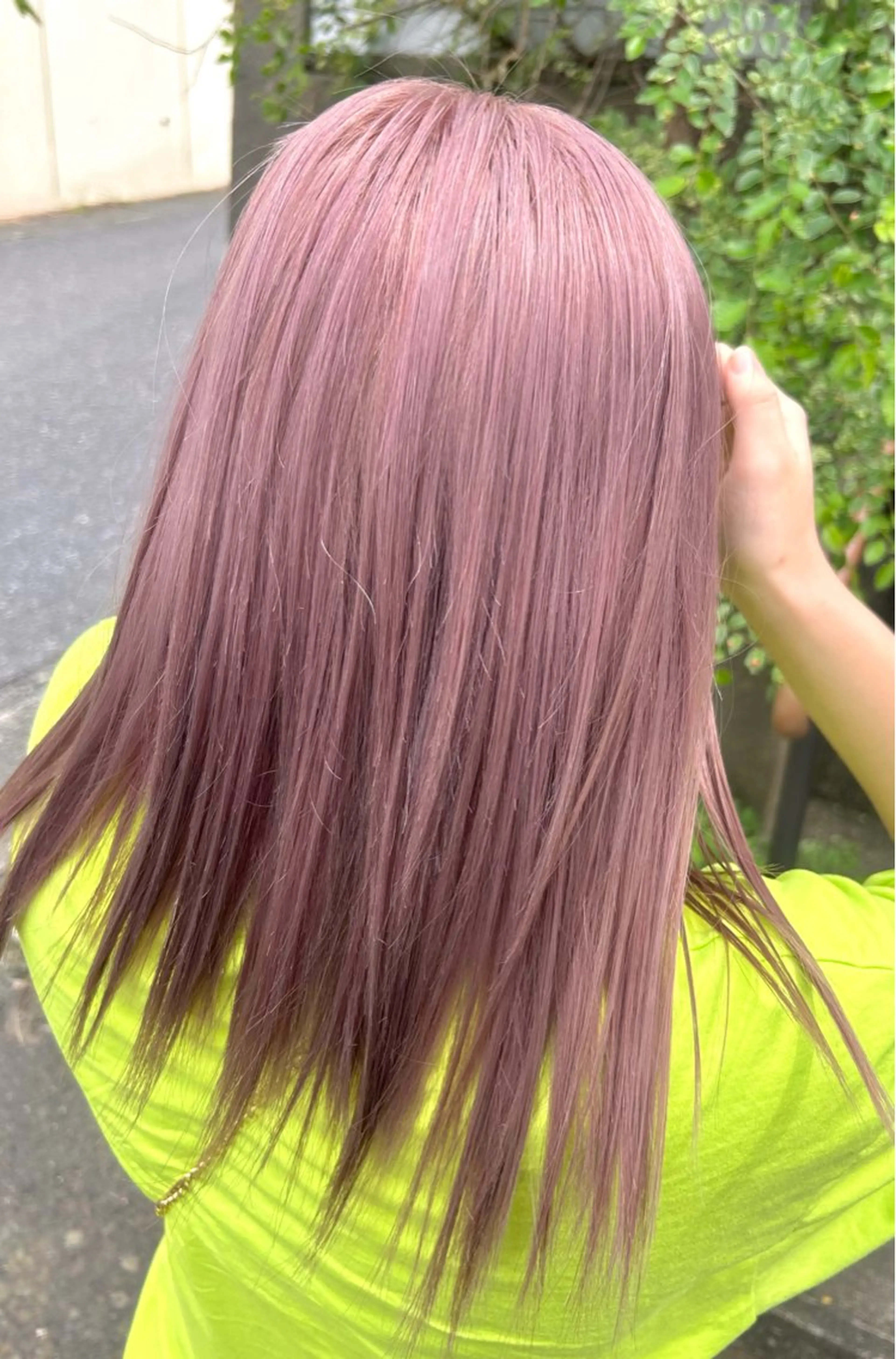 カラー ダブルスキルエクステ /羽エクステ白石宇由のヘアスタイル