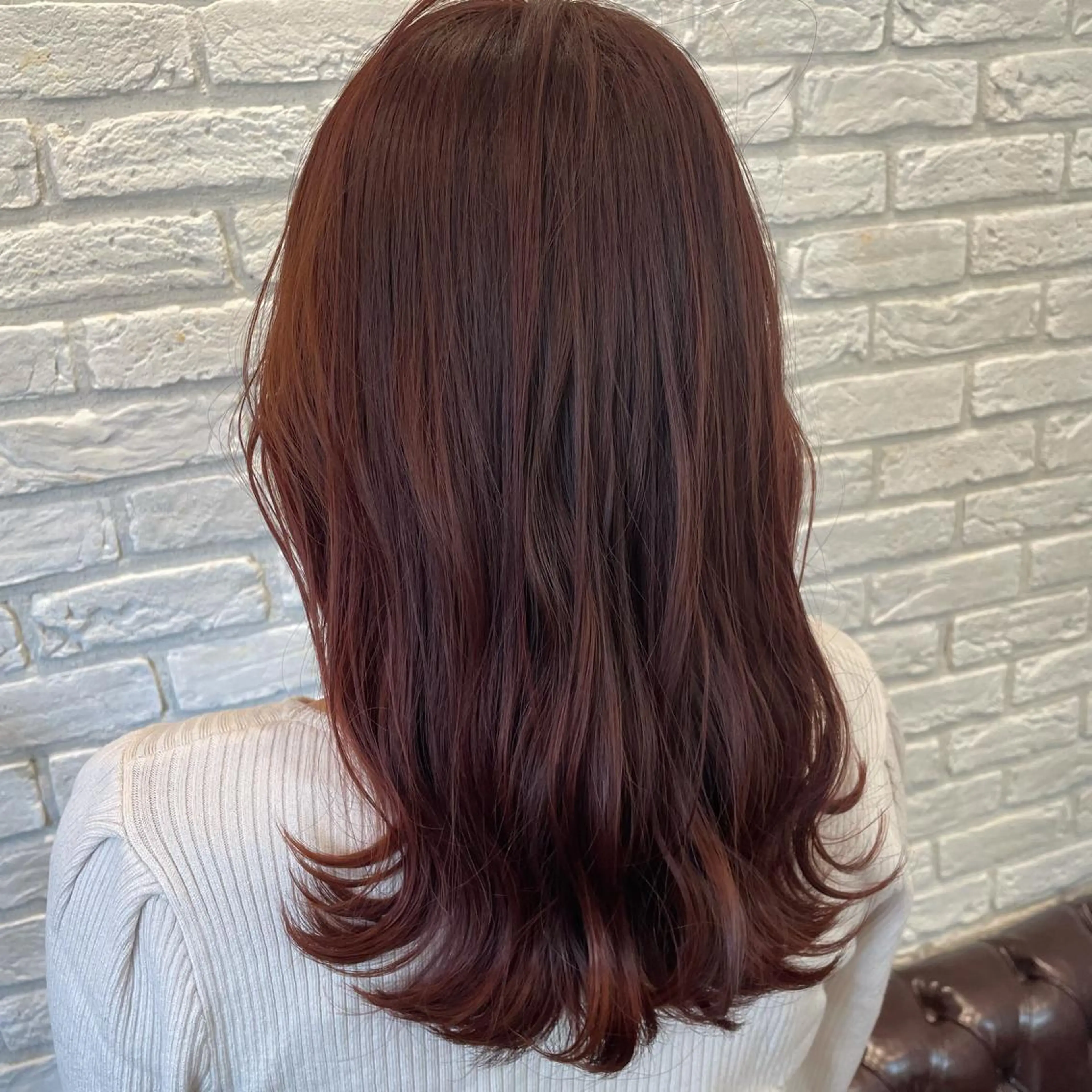 セミロング カット ヘアカラー erina💖 CLUTCH天王寺のヘアスタイル