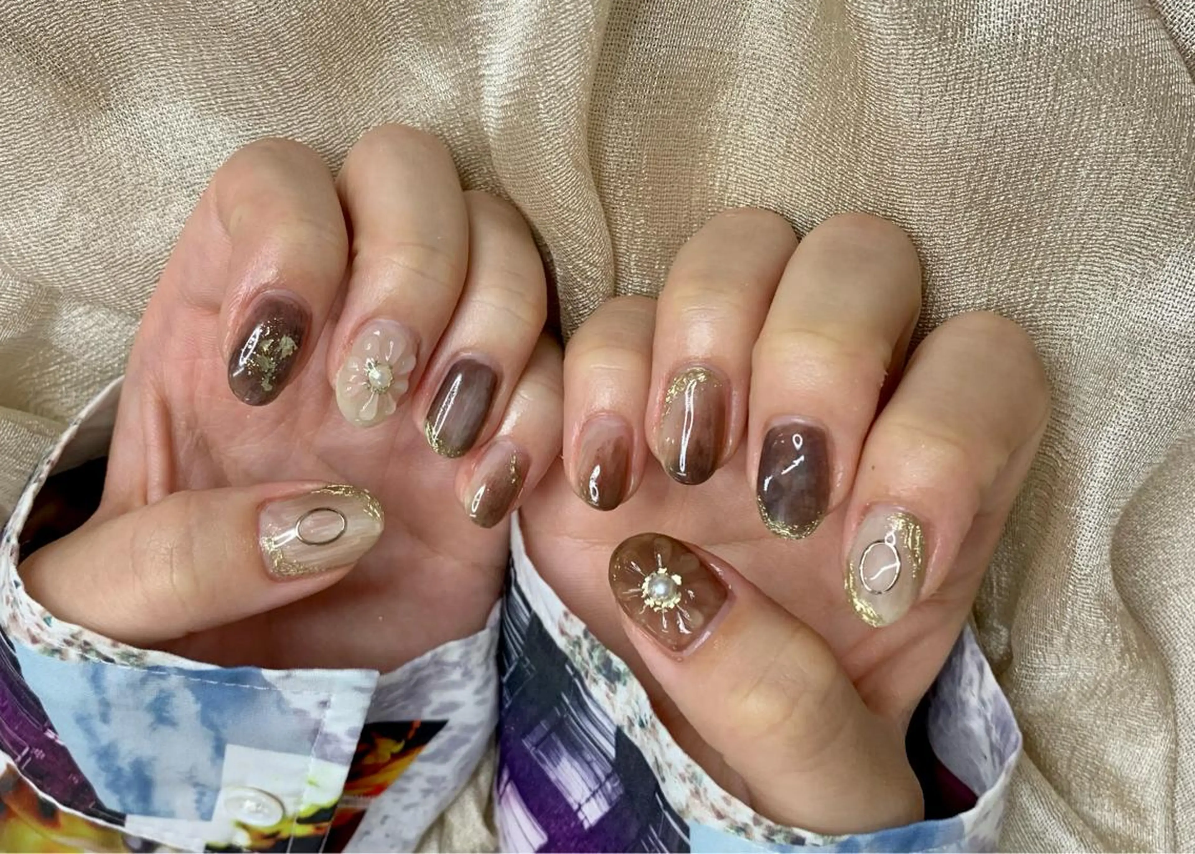 ネイル ハンドネイル フットネイル Nailsalon Fave/Rinaのネイルデザイン