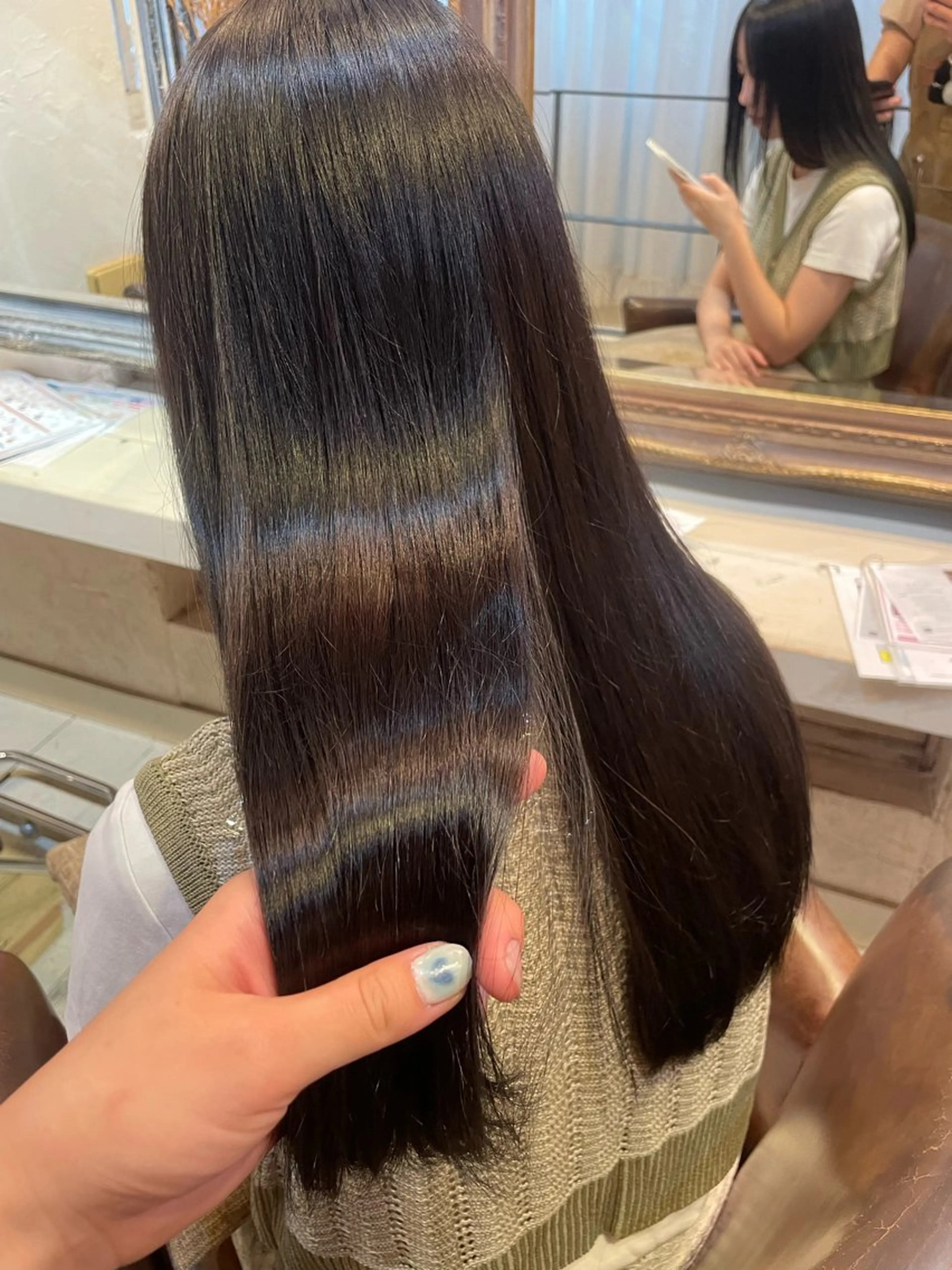 カラー 銀座/カラー/ そうか🫧のヘアスタイル